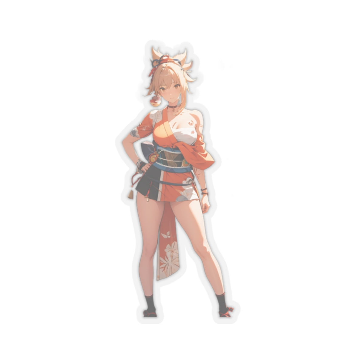 Yoimiya 001 Kiss-Cut Stickers