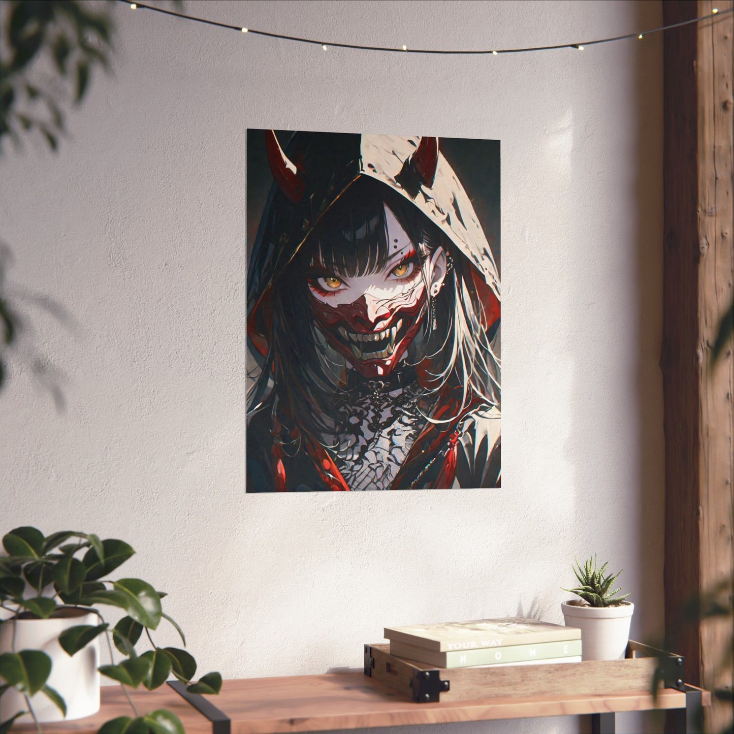 Oni Under Hood Vertical Posters