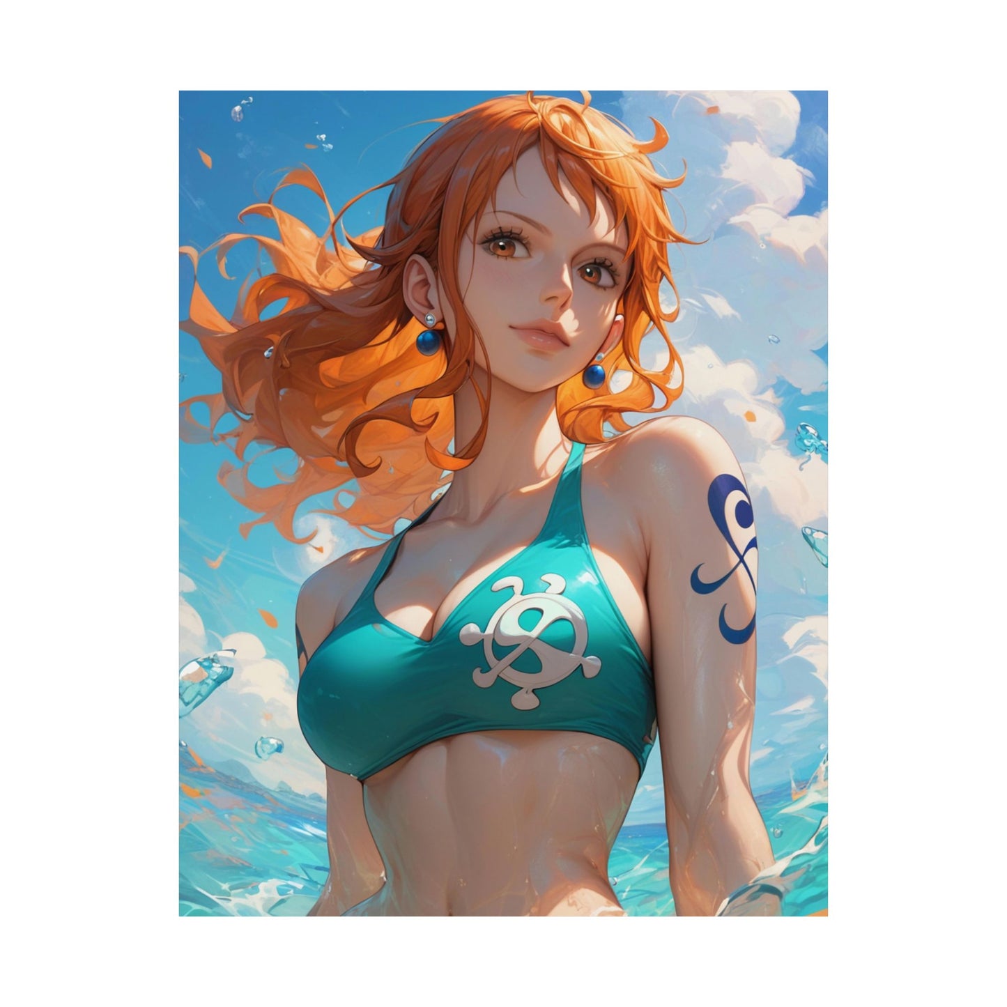 Nami 002 Vertical Posters