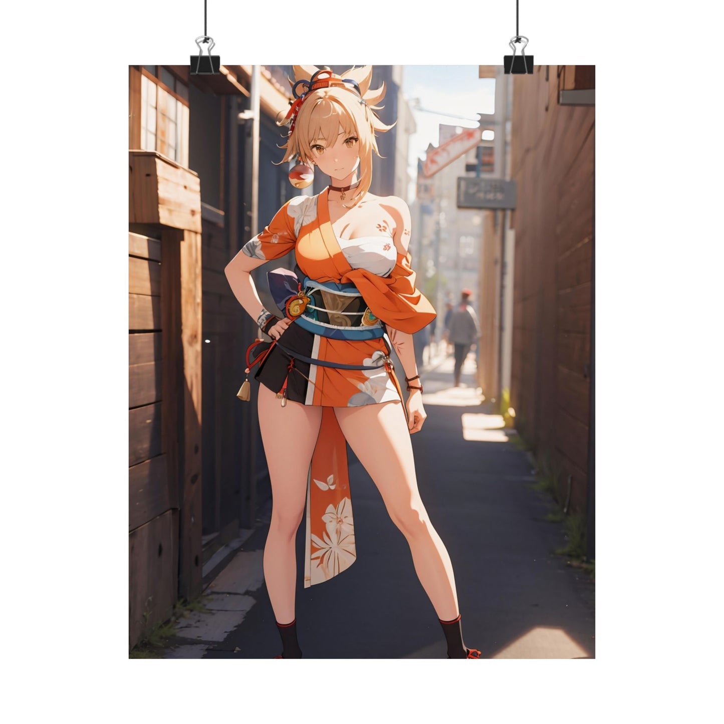 Yoimiya 001 Matte Vertical Posters