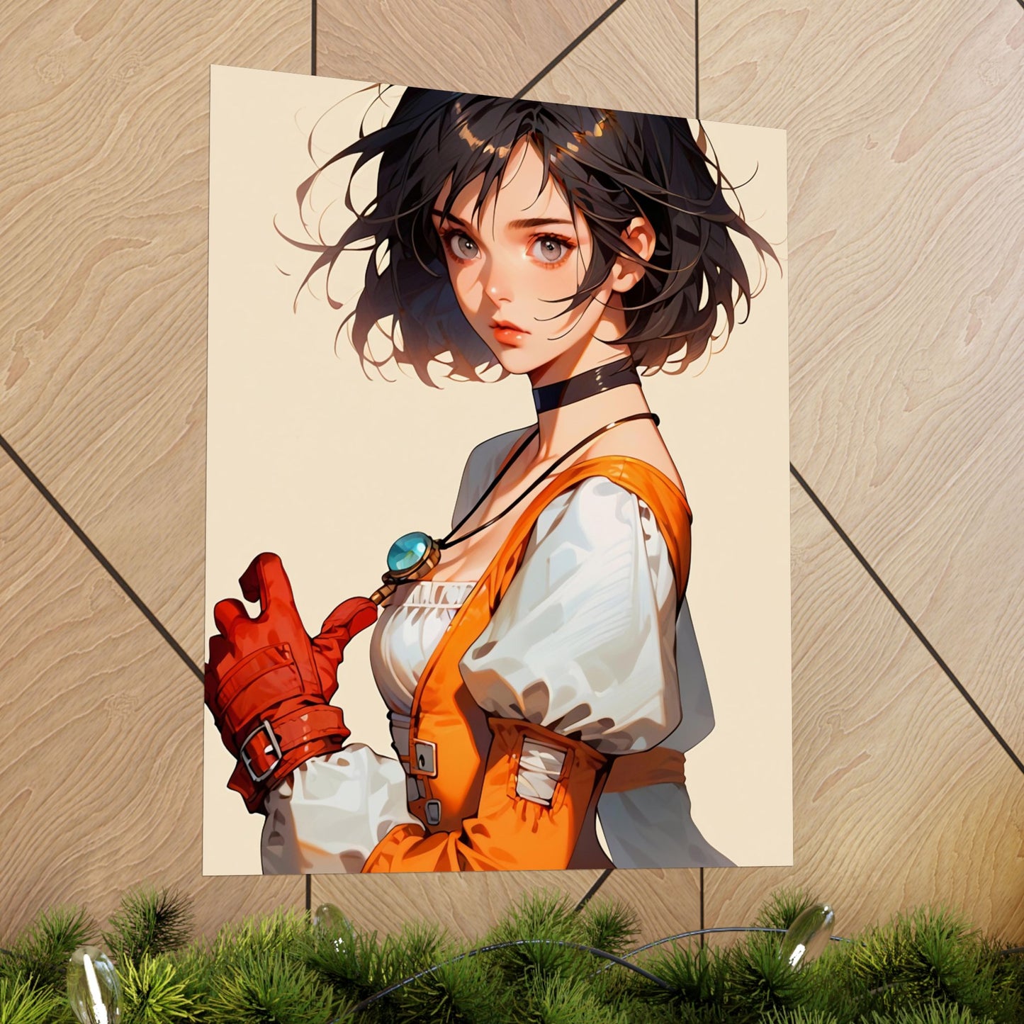 Princess Garnet 002 Vertical Posters