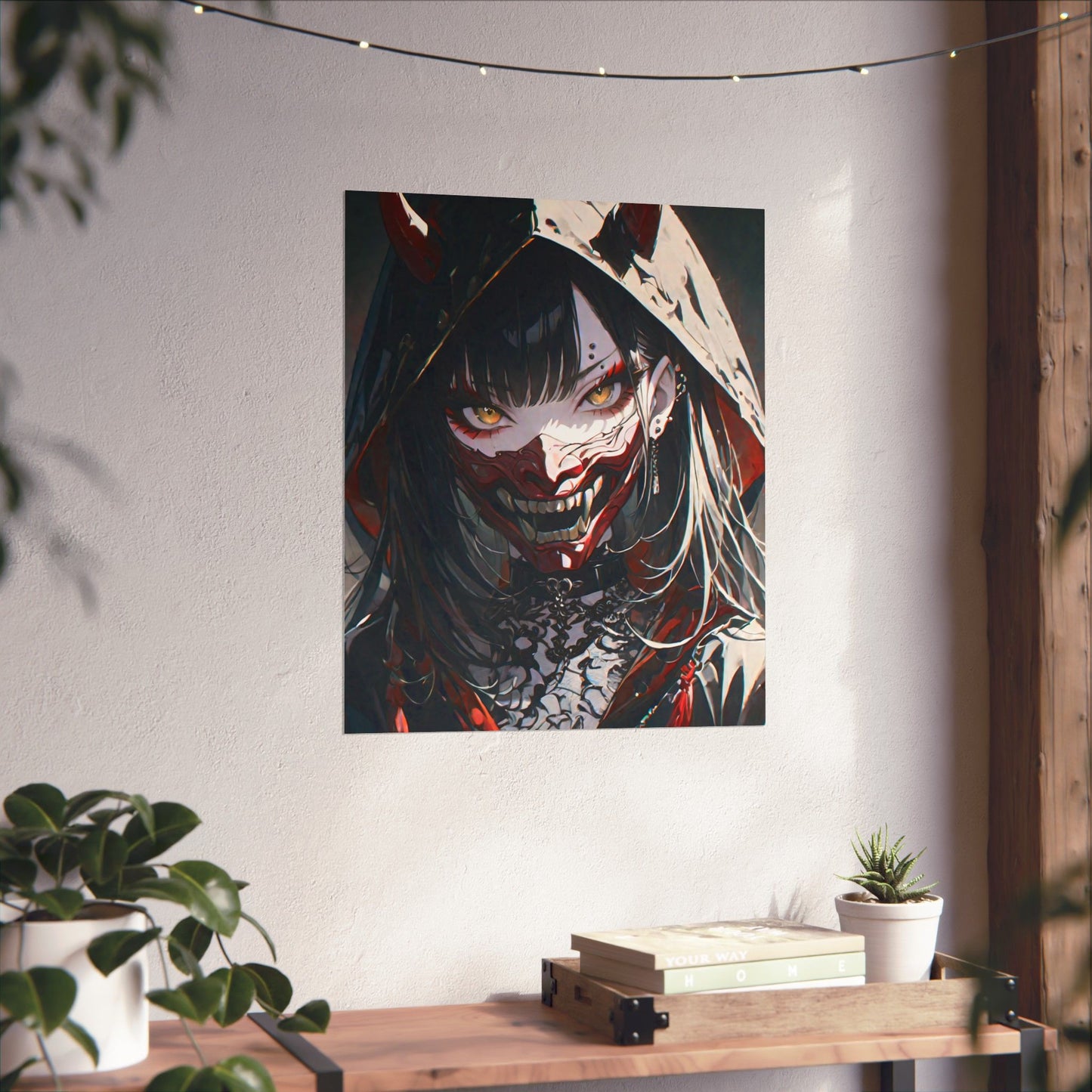 Oni Under Hood Vertical Posters
