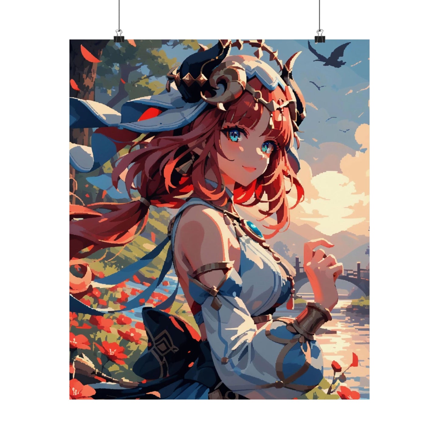 Nilou 005 Vertical Posters
