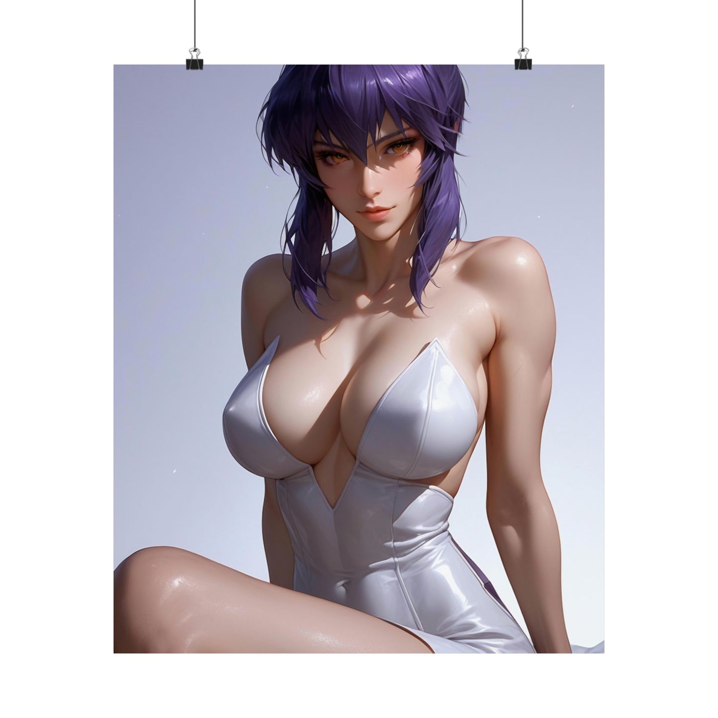 Motoko Kusanagi 002 Vertical Posters