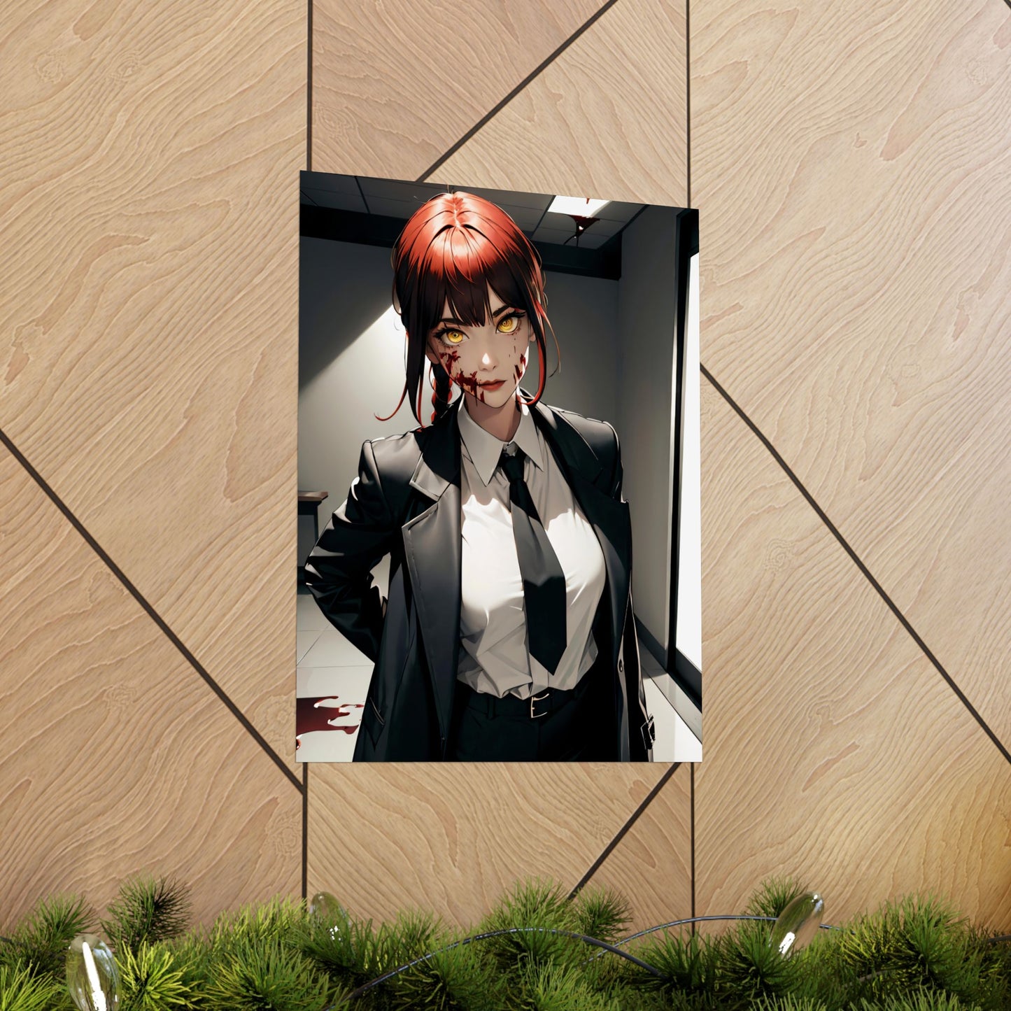 Makima 001 Matte Vertical Posters