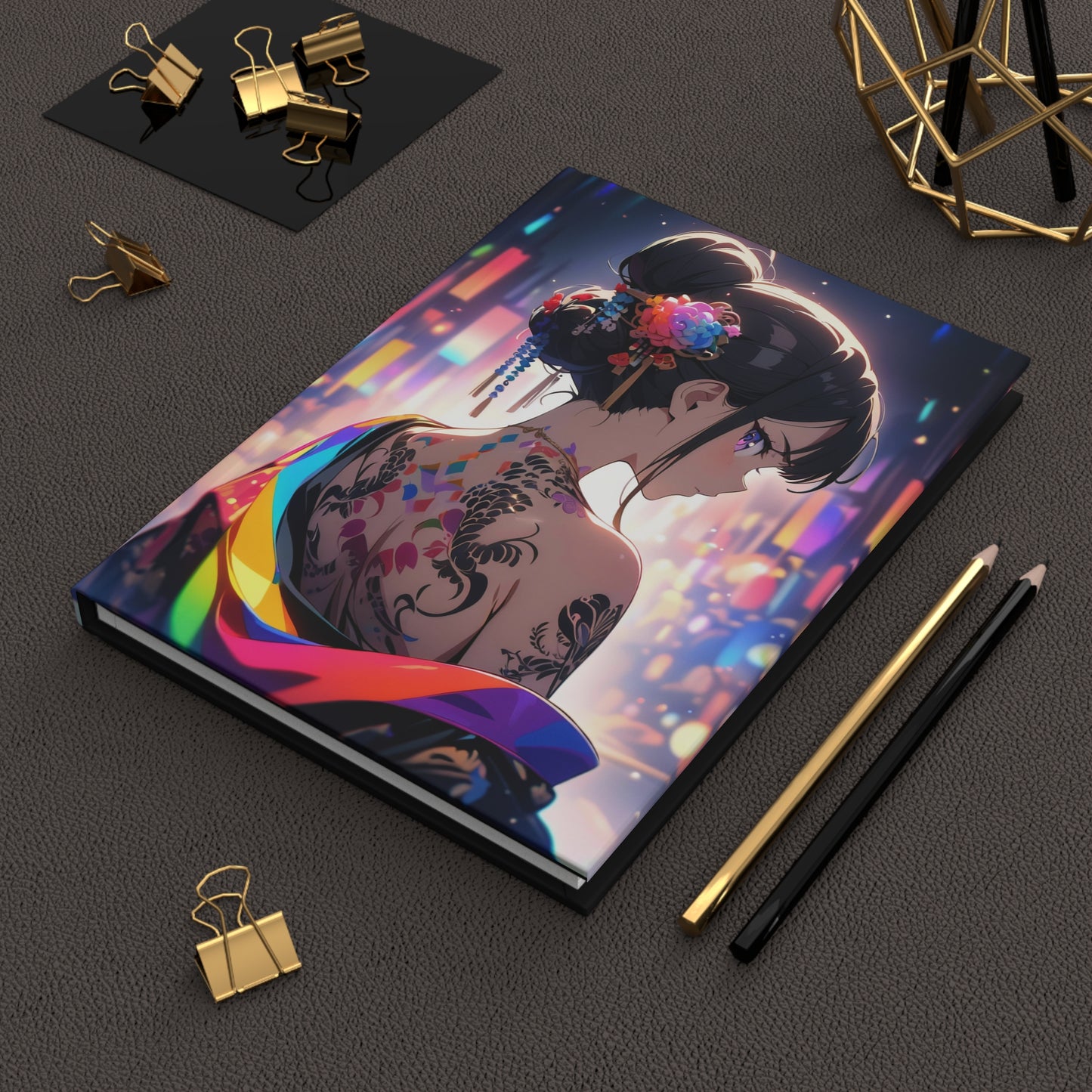 Kaleidoscopic Hardcover Journal Matte