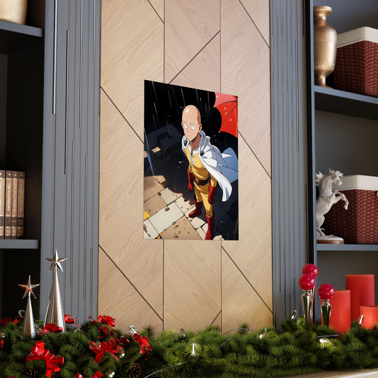 Saitama 001 Matte Vertical Posters