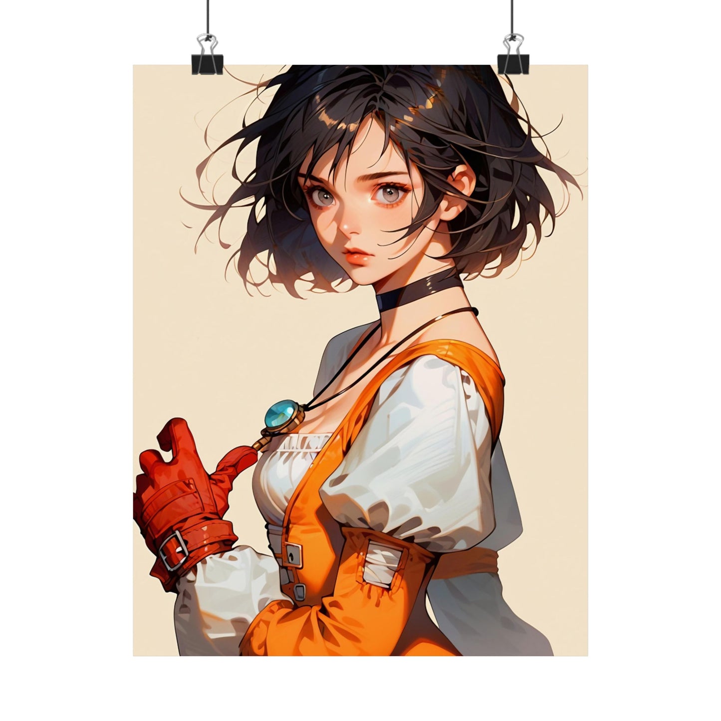 Princess Garnet 002 Vertical Posters