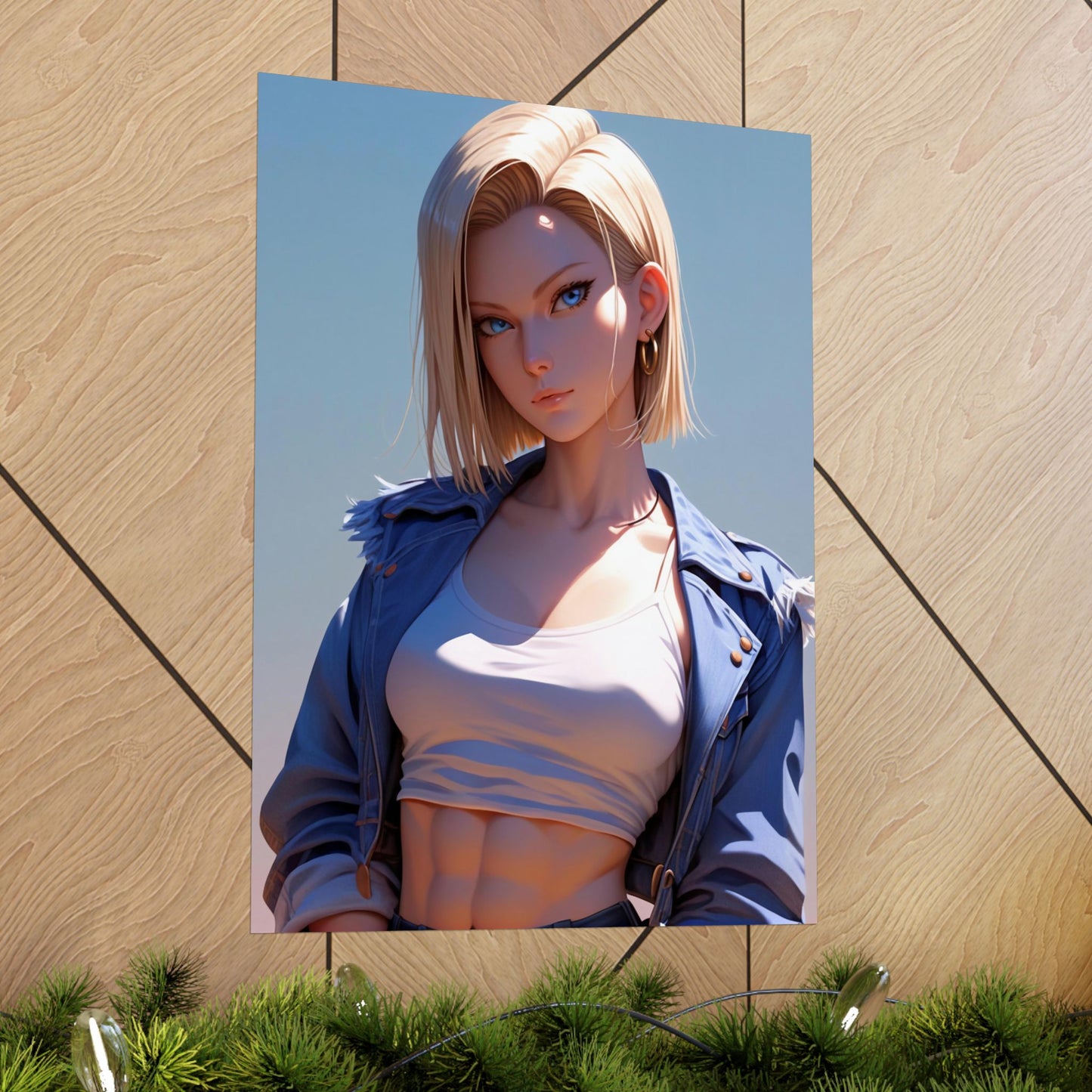 Android 18 002 Vertical Posters