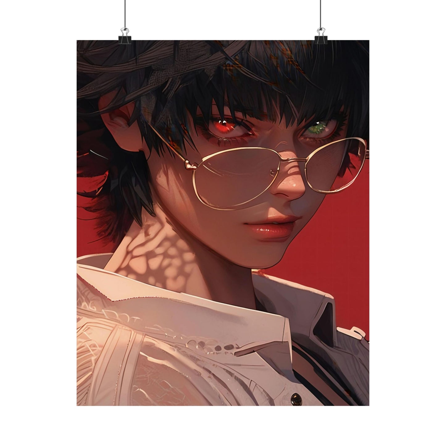 Lady 001 Vertical Posters
