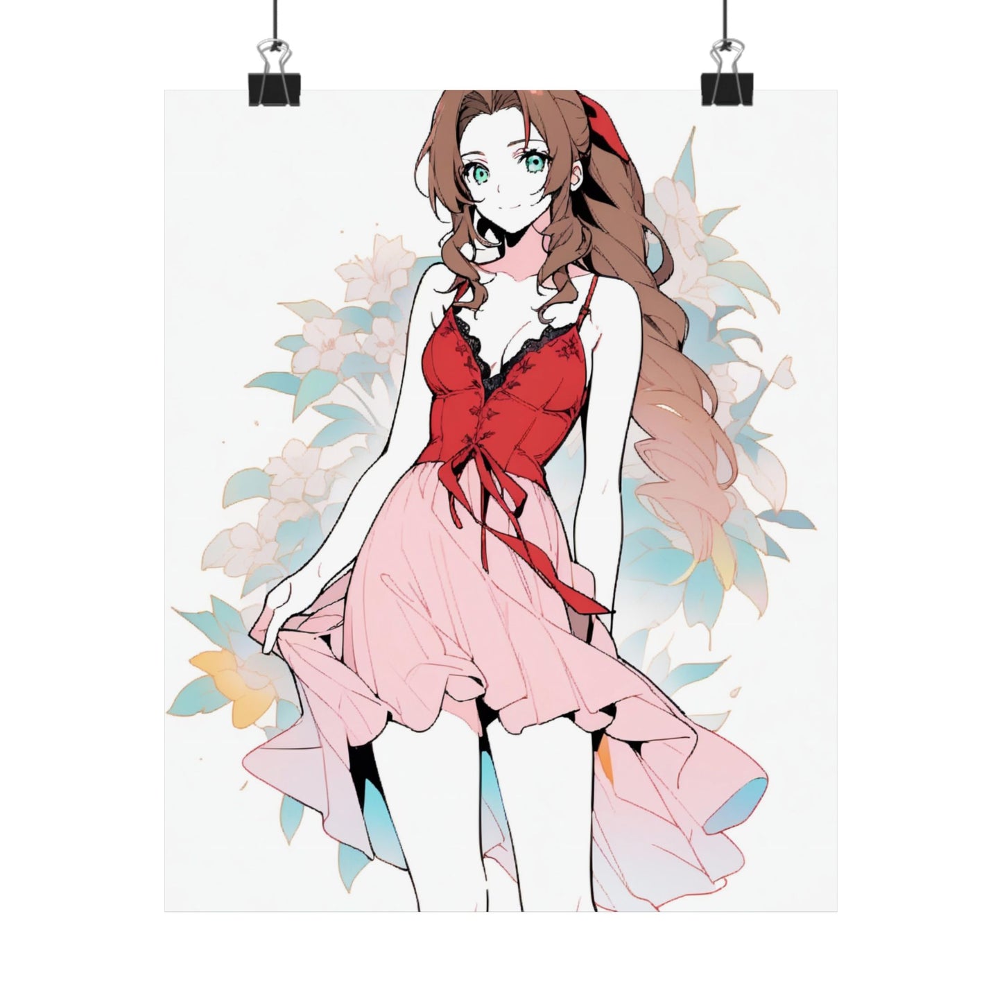 Aerith 002 Vertical Posters