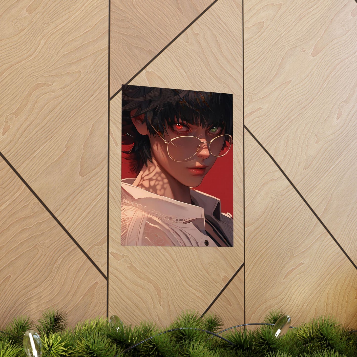 Lady 001 Vertical Posters