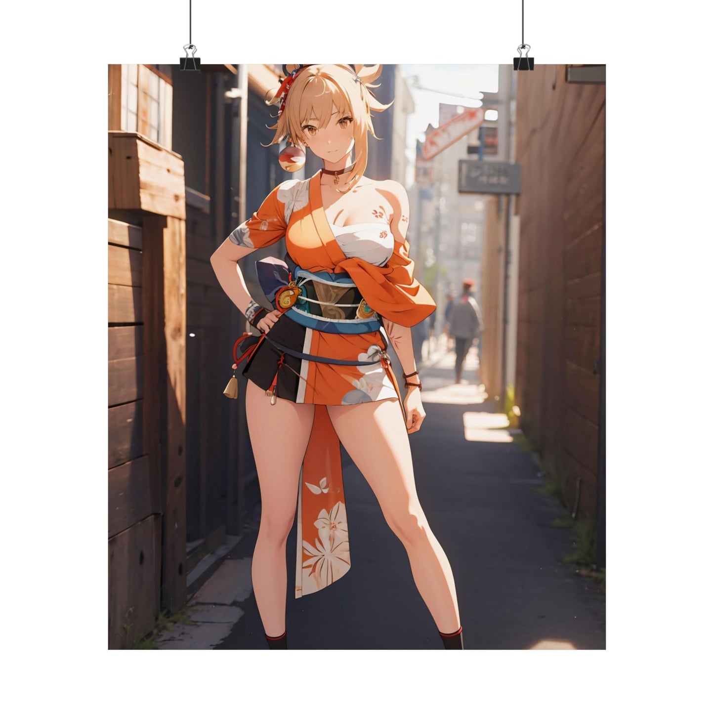 Yoimiya 001 Matte Vertical Posters