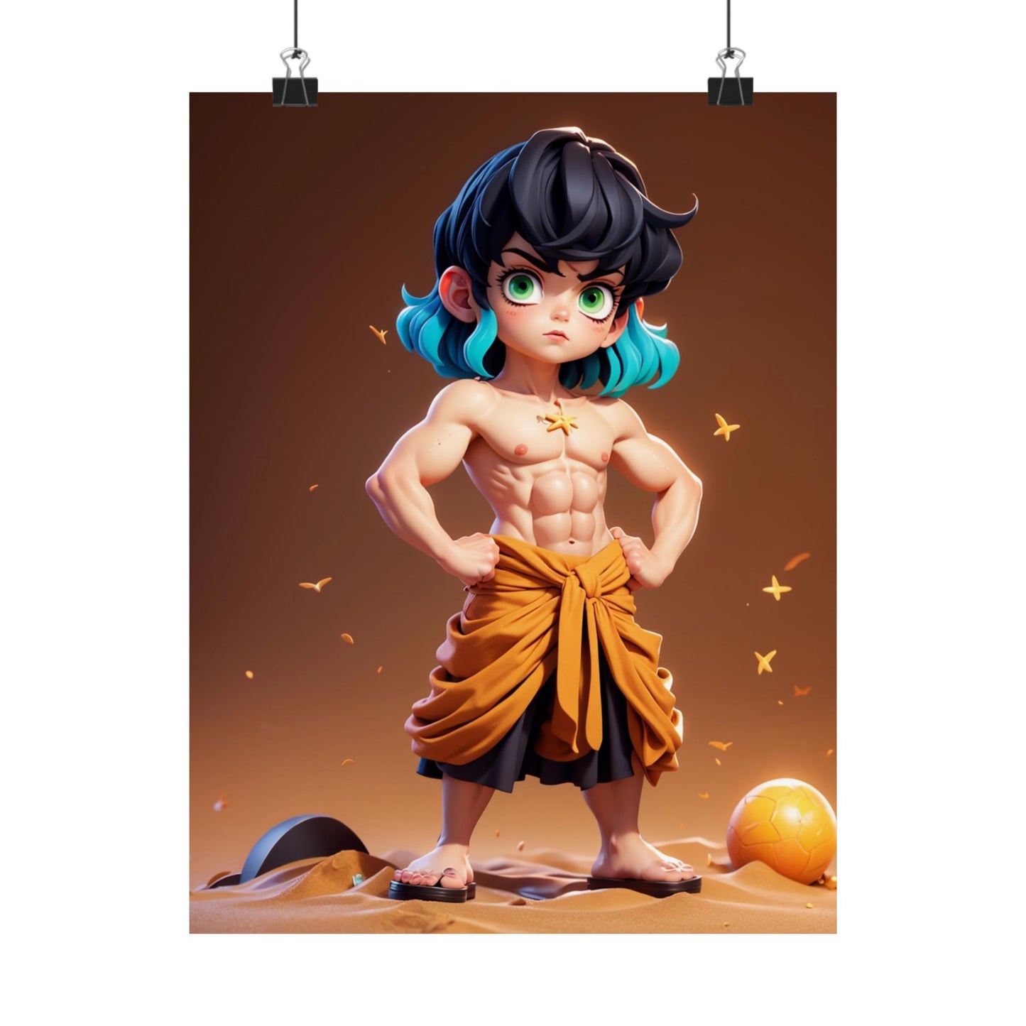 Inosuke 001 Vertical Posters