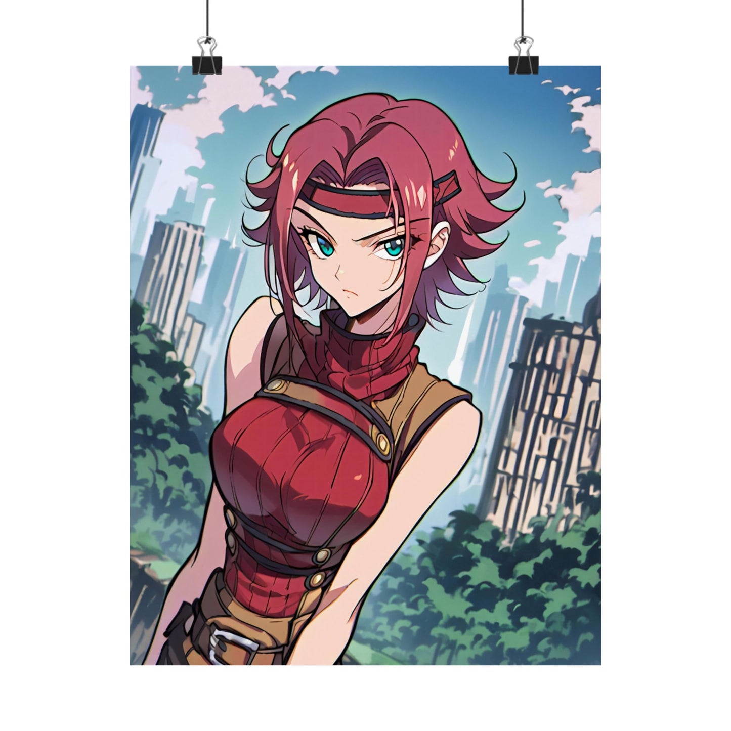 Kallen Kozuki Matte Vertical Posters