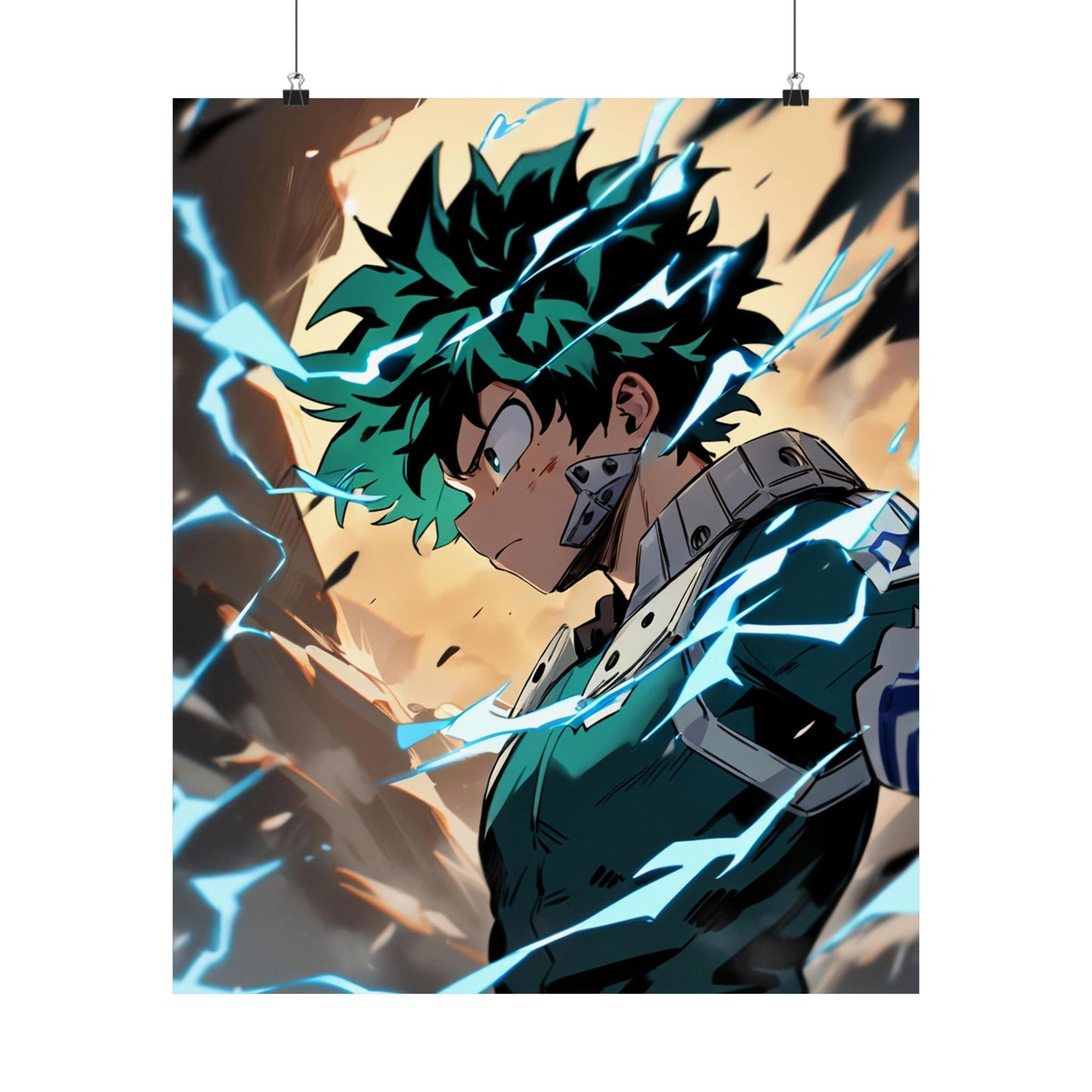 Izuku Midoriya 001 Vertical Posters