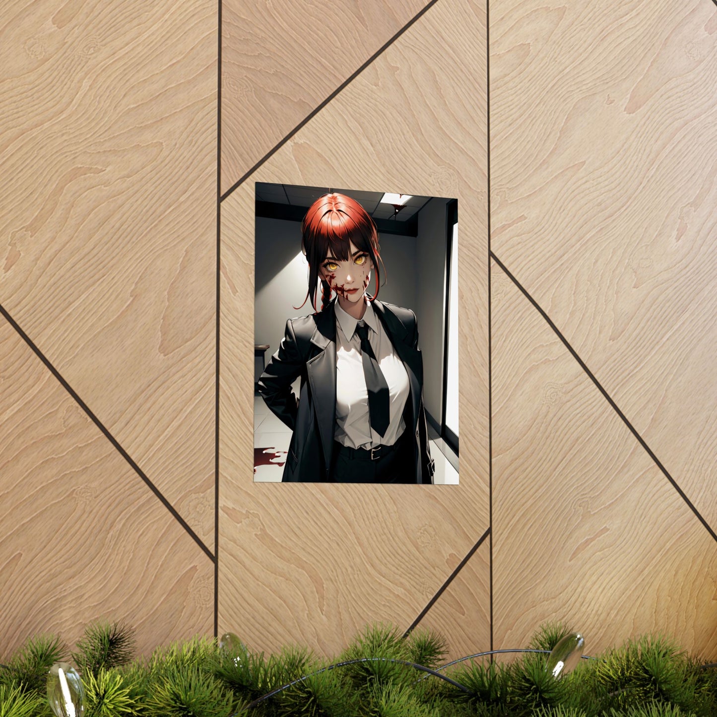 Makima 001 Matte Vertical Posters