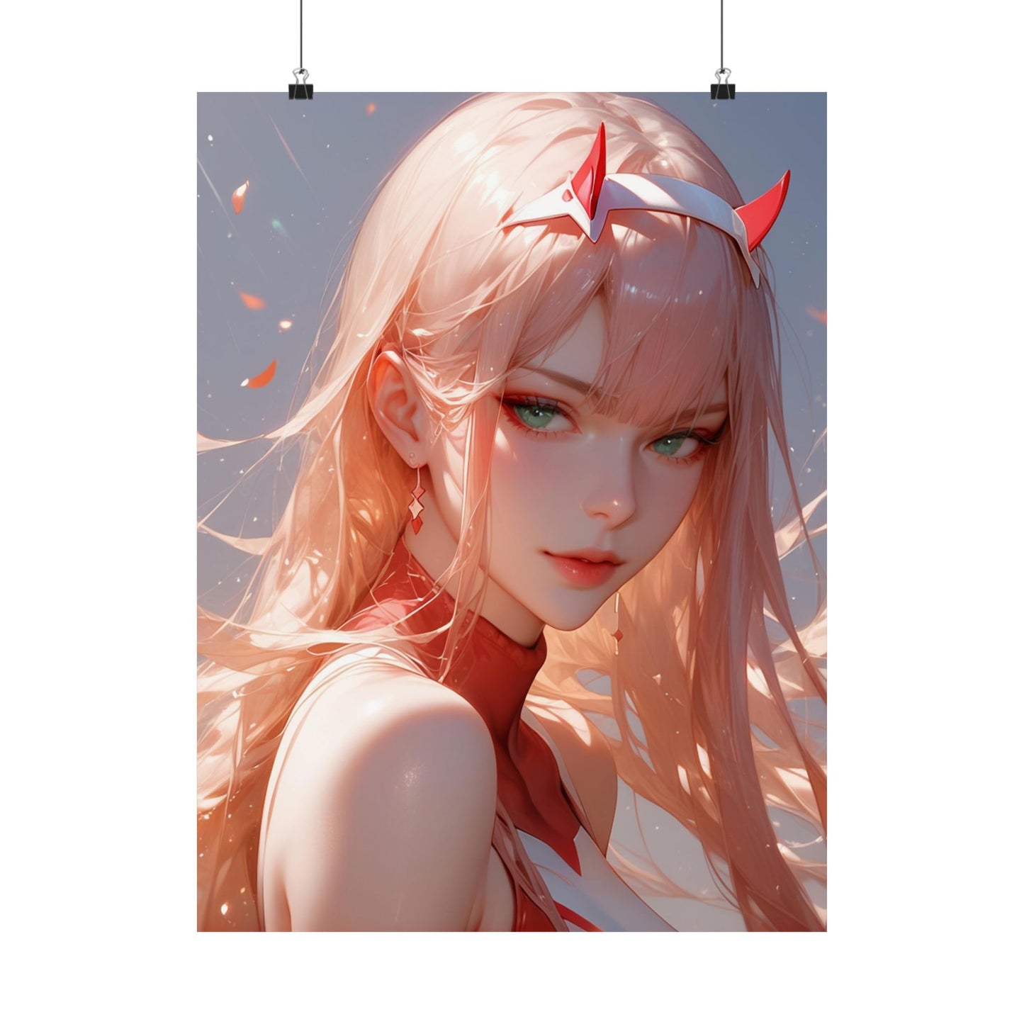 Zero Two 003 Vertical Posters