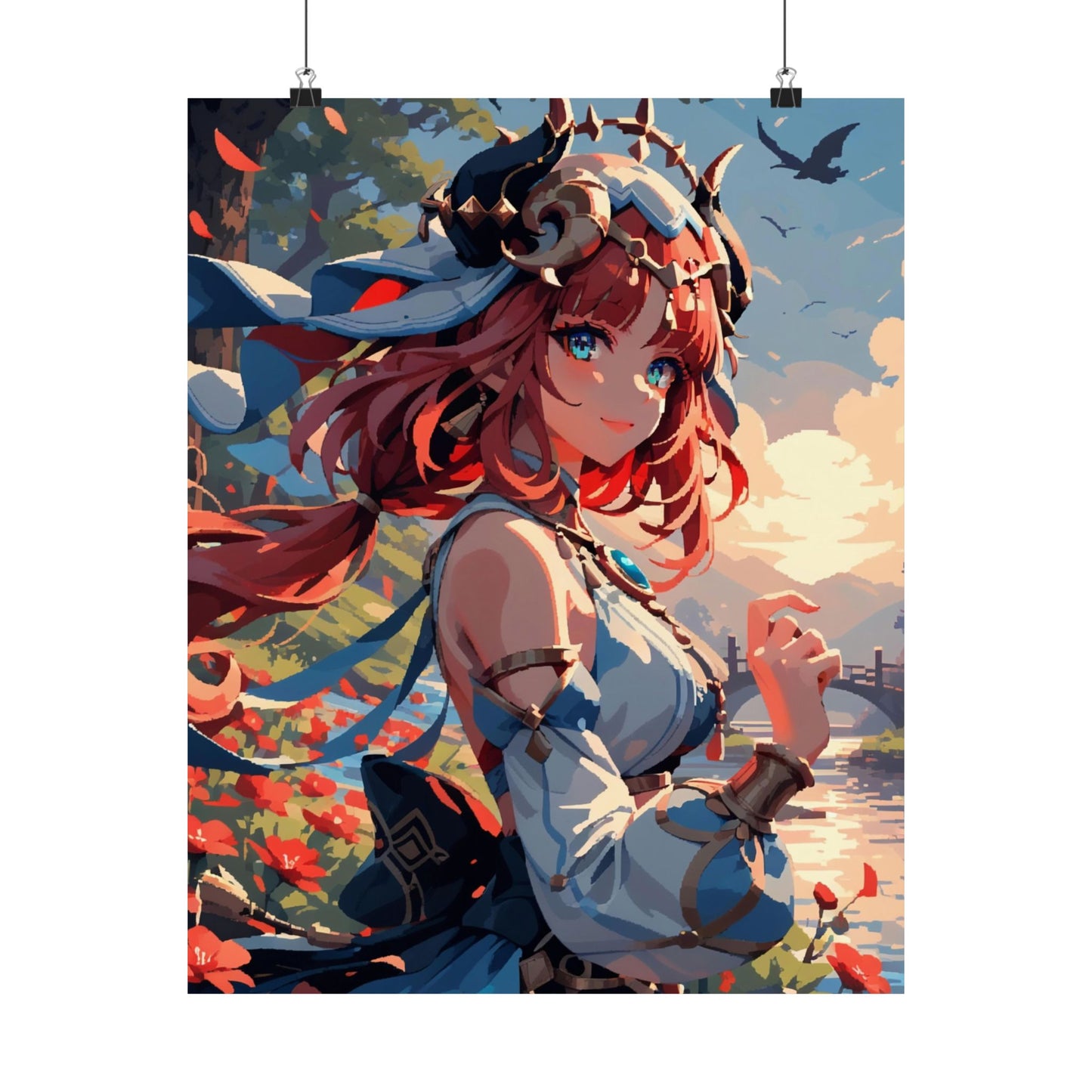 Nilou 005 Vertical Posters