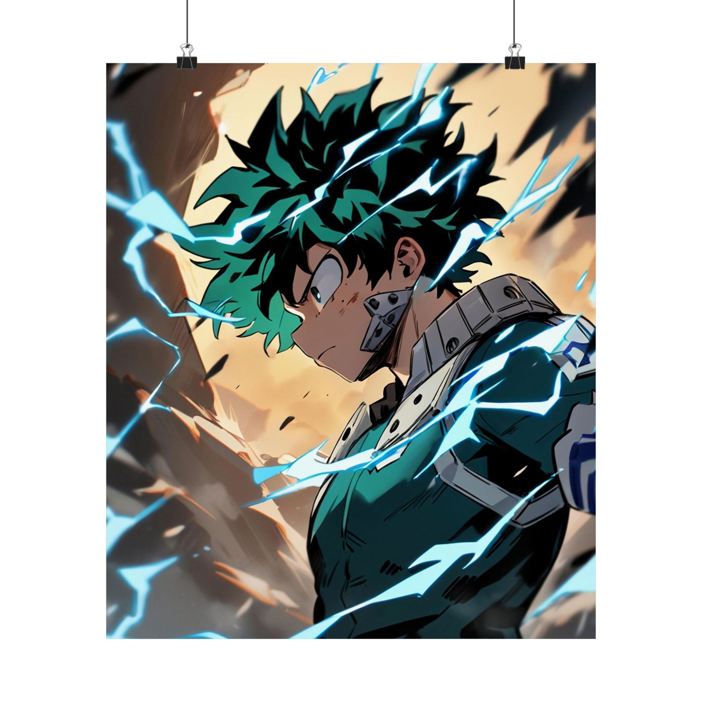 Izuku Midoriya 001 Vertical Posters