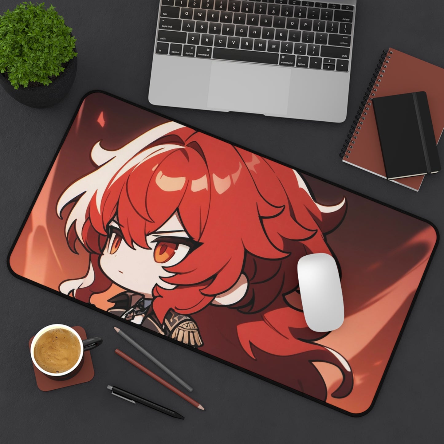 Diluc 001 Desk Mat