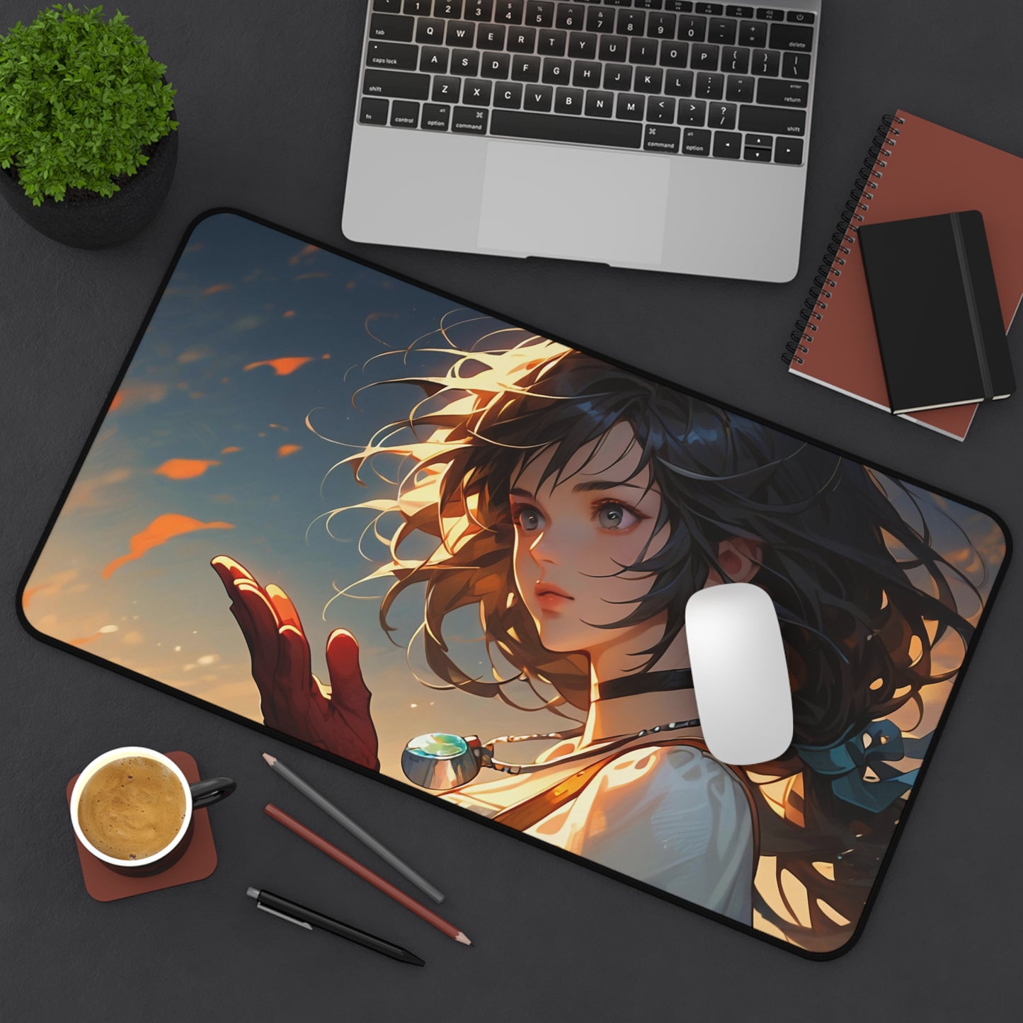 Princess Garnet 001 Desk Mat