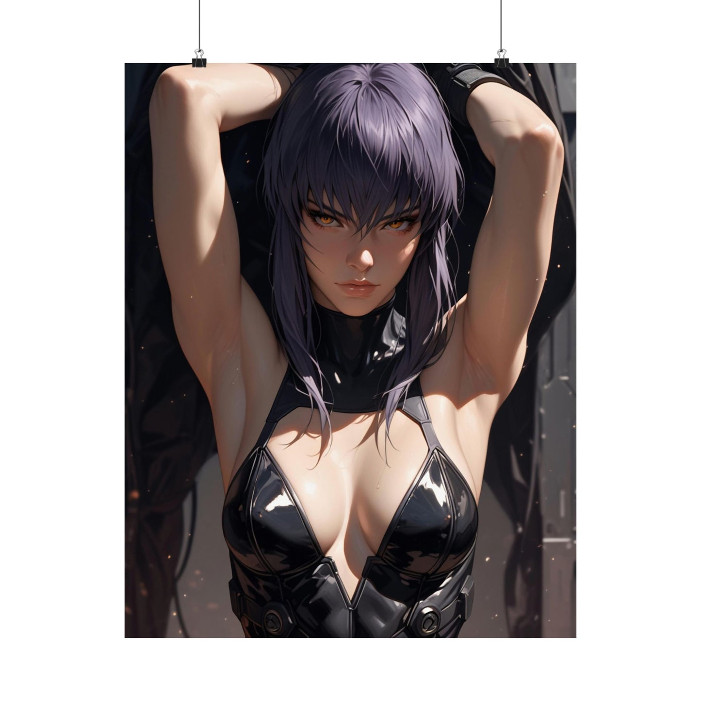 Motoko Kusanagi 003 Vertical Posters