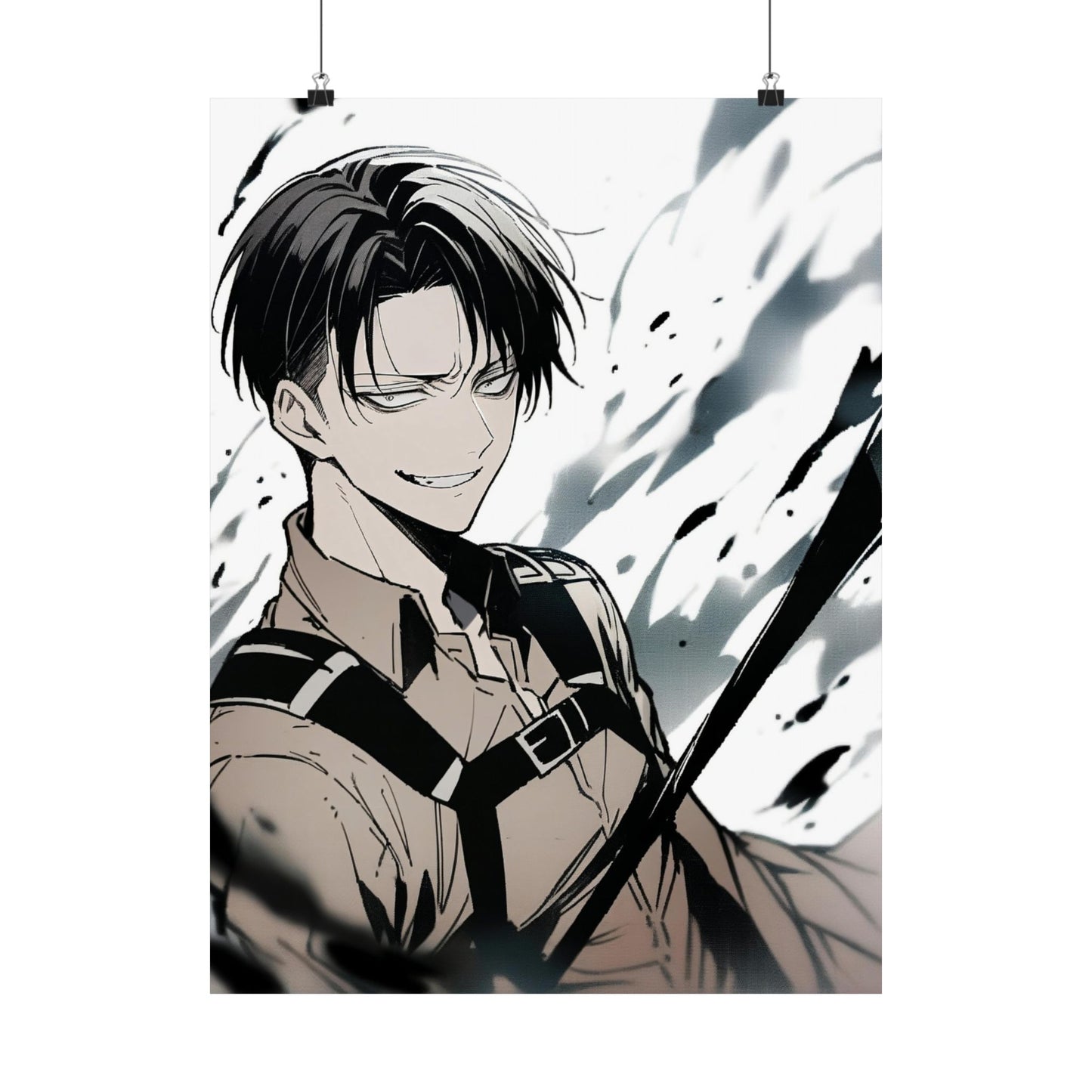 Captain Levi 001 Vertical Posters