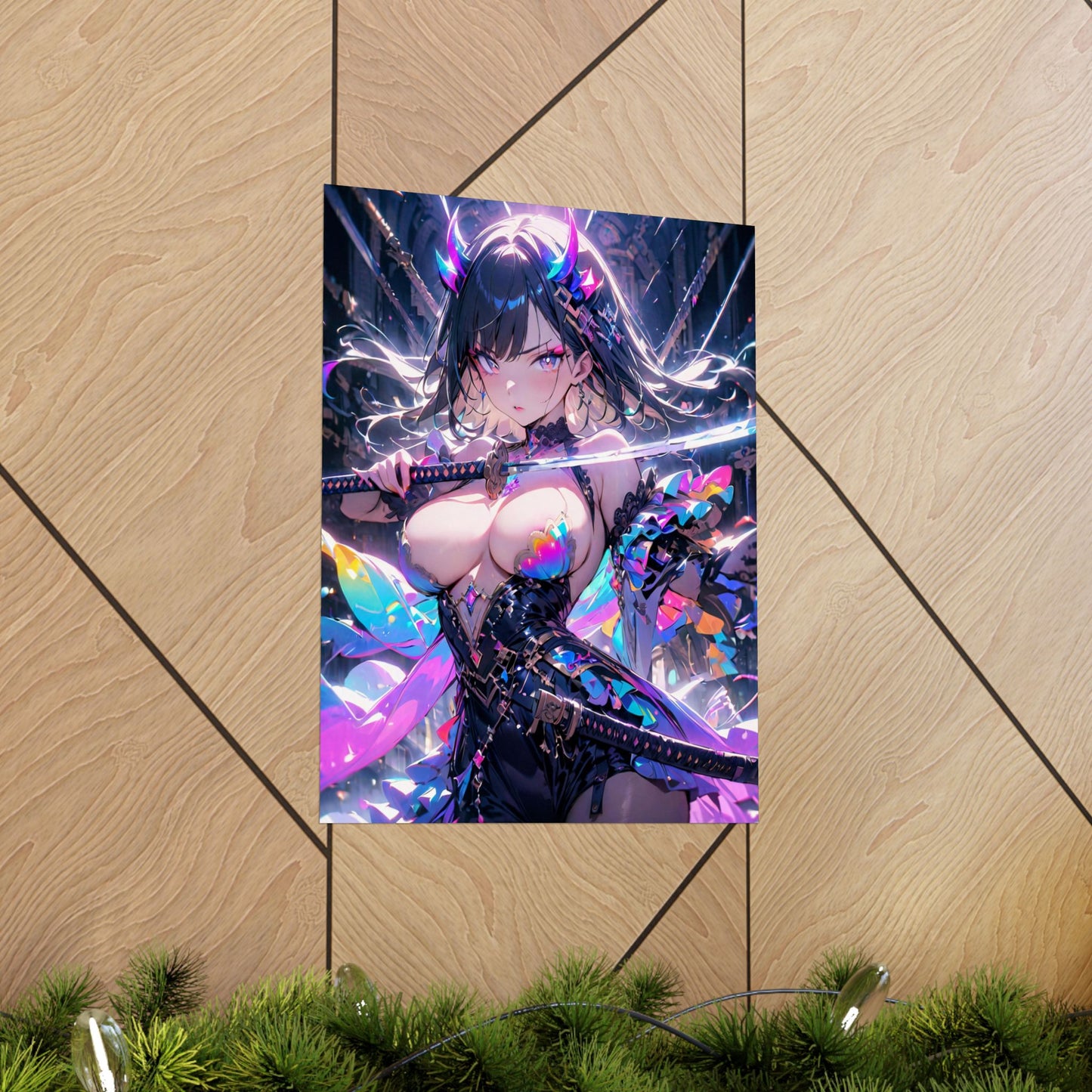 Luminous Allure Vertical Posters