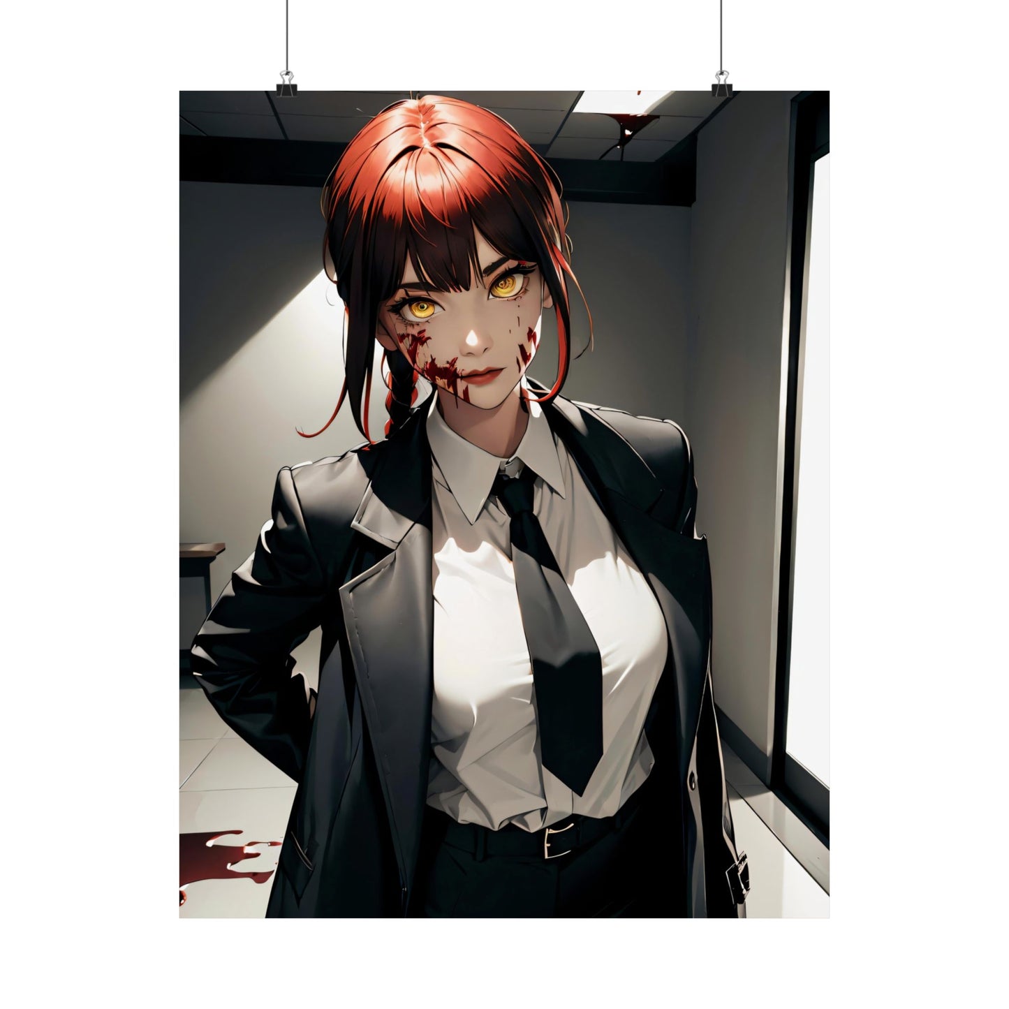 Makima 001 Matte Vertical Posters