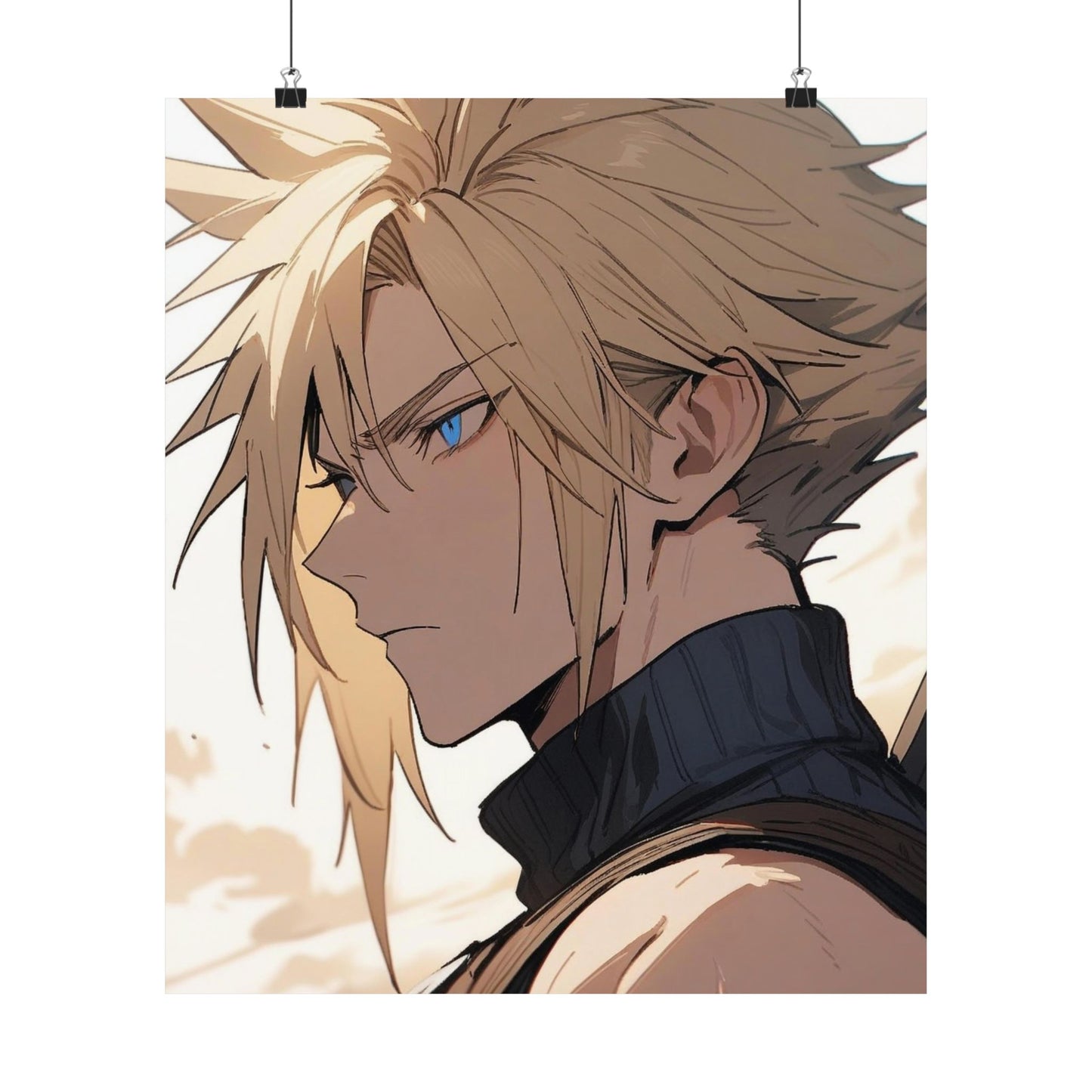 Cloud Strife 001 Vertical Posters