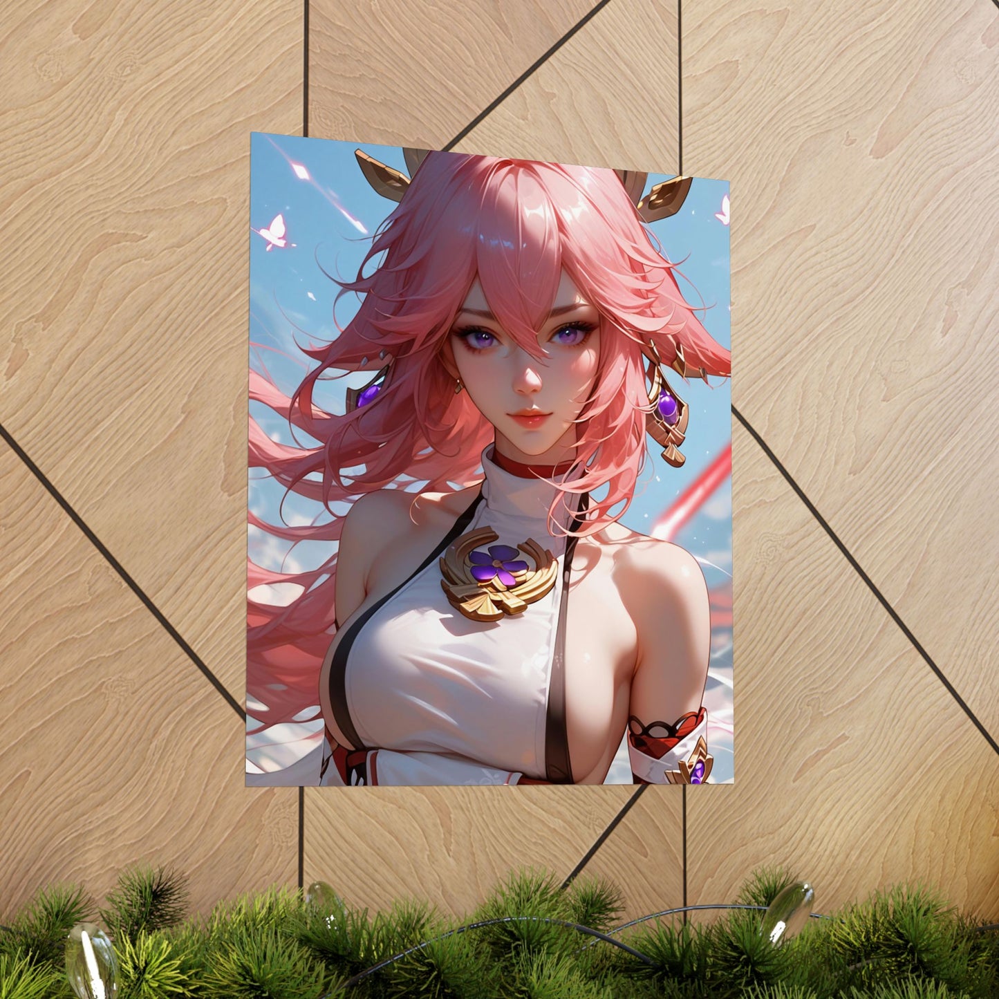 Yae Miko 002 Vertical Posters