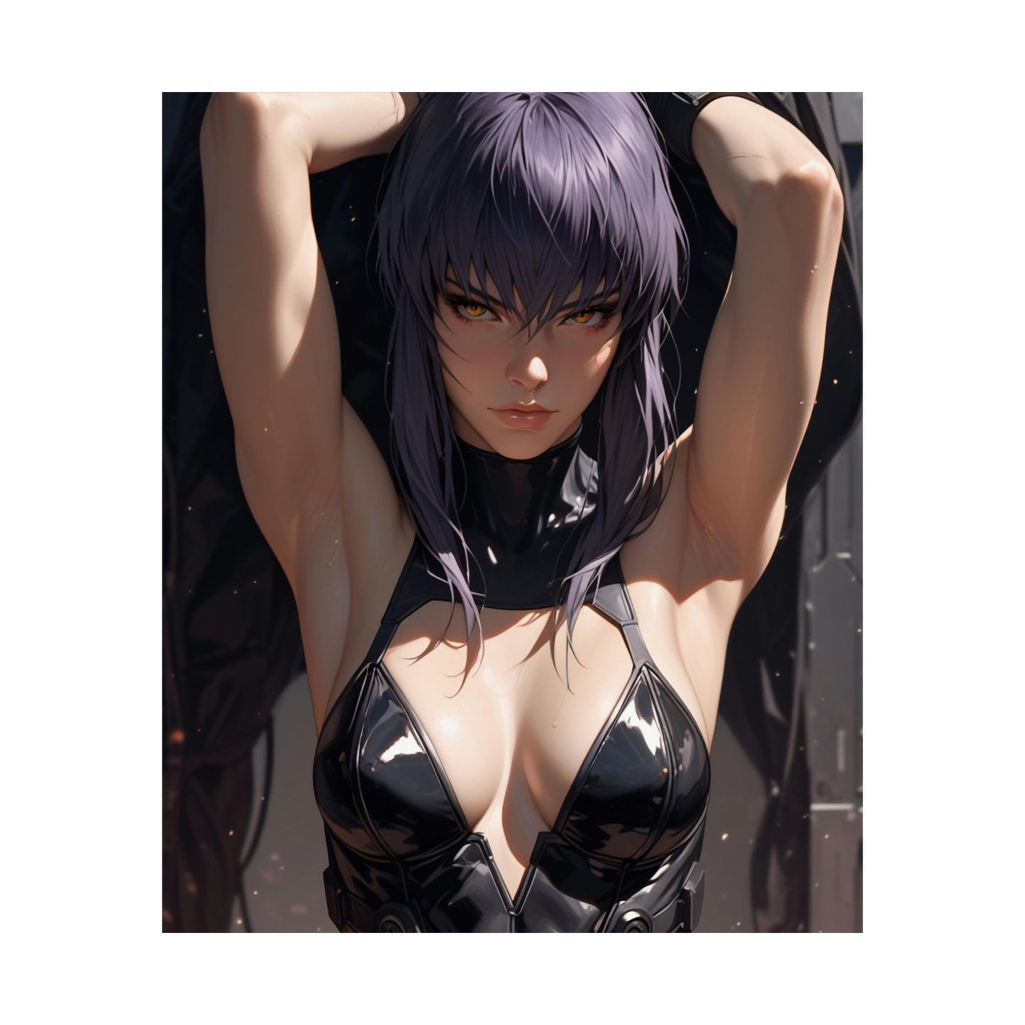 Motoko Kusanagi 003 Vertical Posters