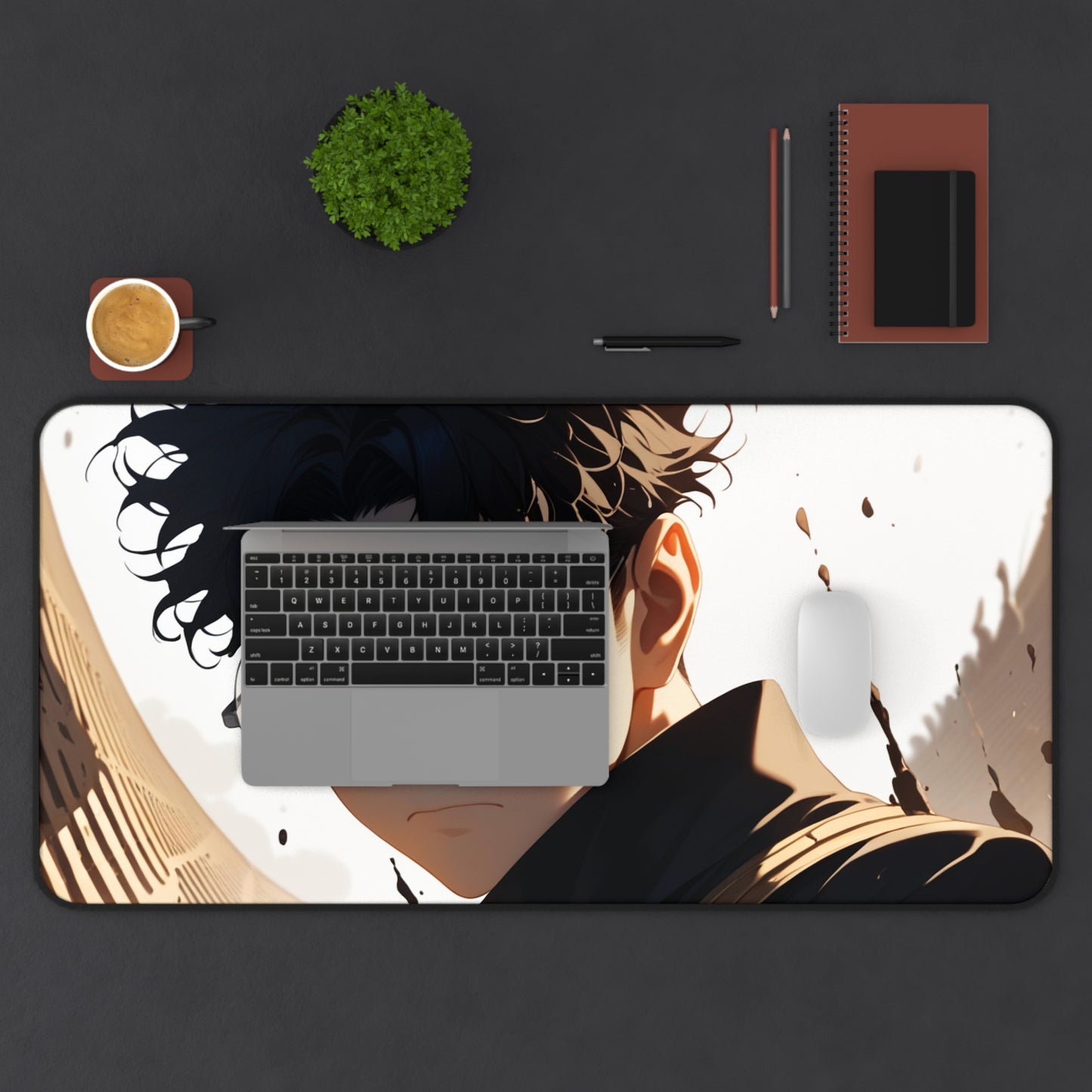 Okarun 001 Desk Mat
