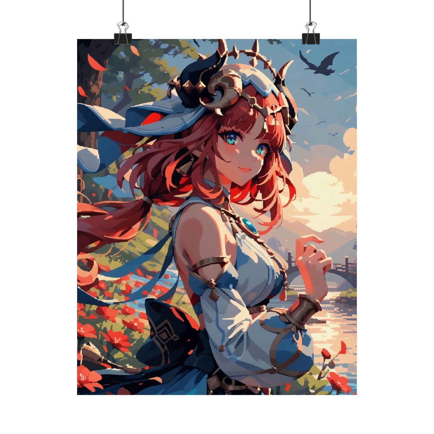 Nilou 005 Vertical Posters