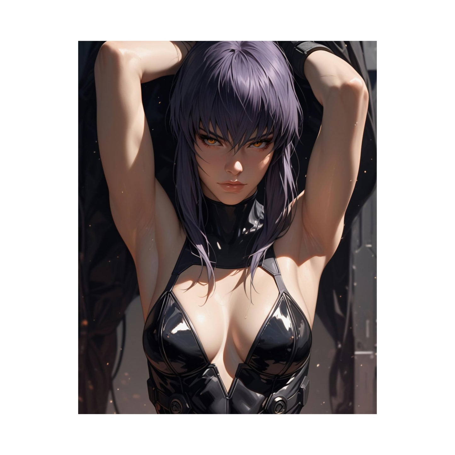 Motoko Kusanagi 003 Vertical Posters