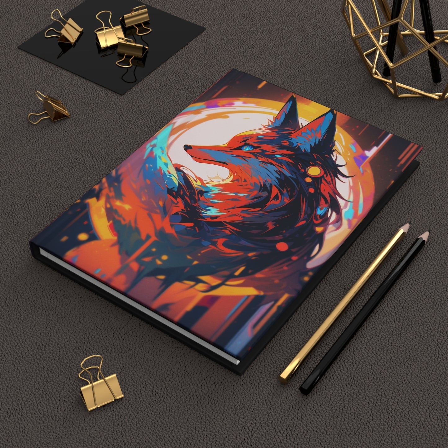 Bright Fox Hardcover Journal Matte