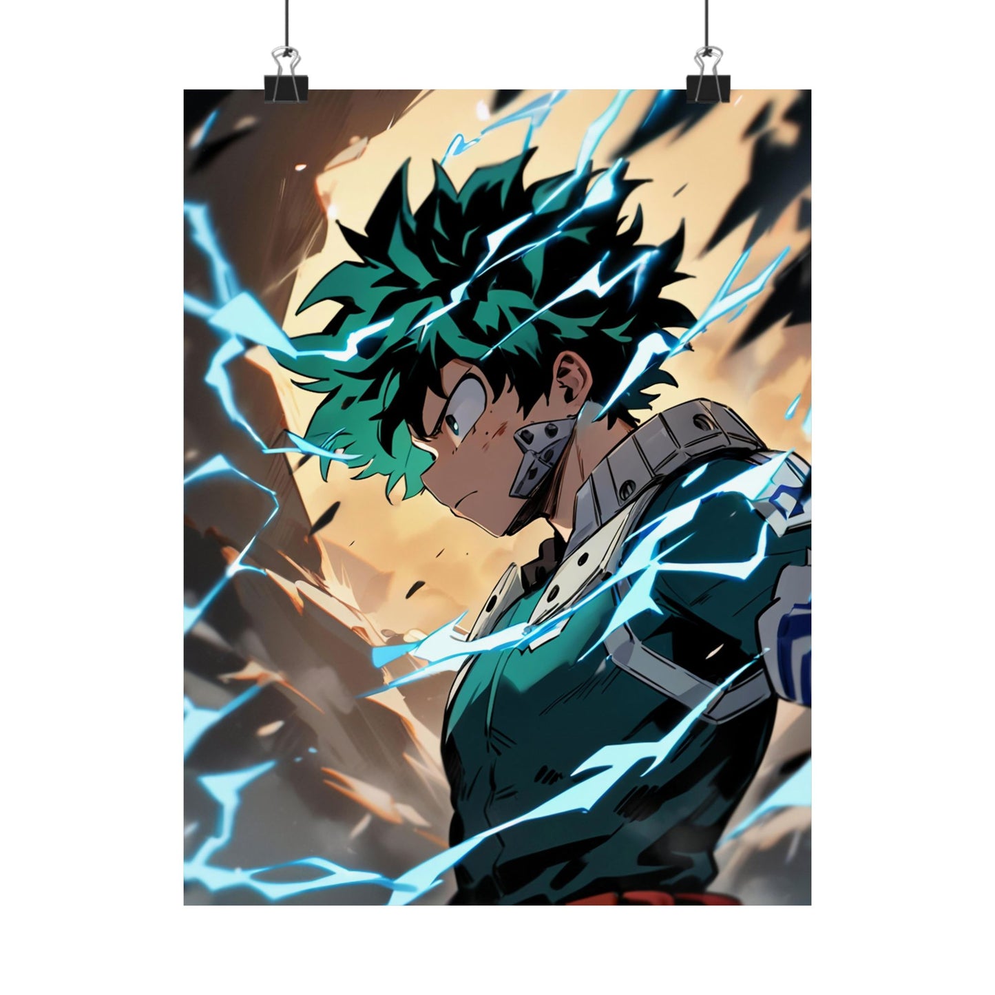 Izuku Midoriya 001 Vertical Posters