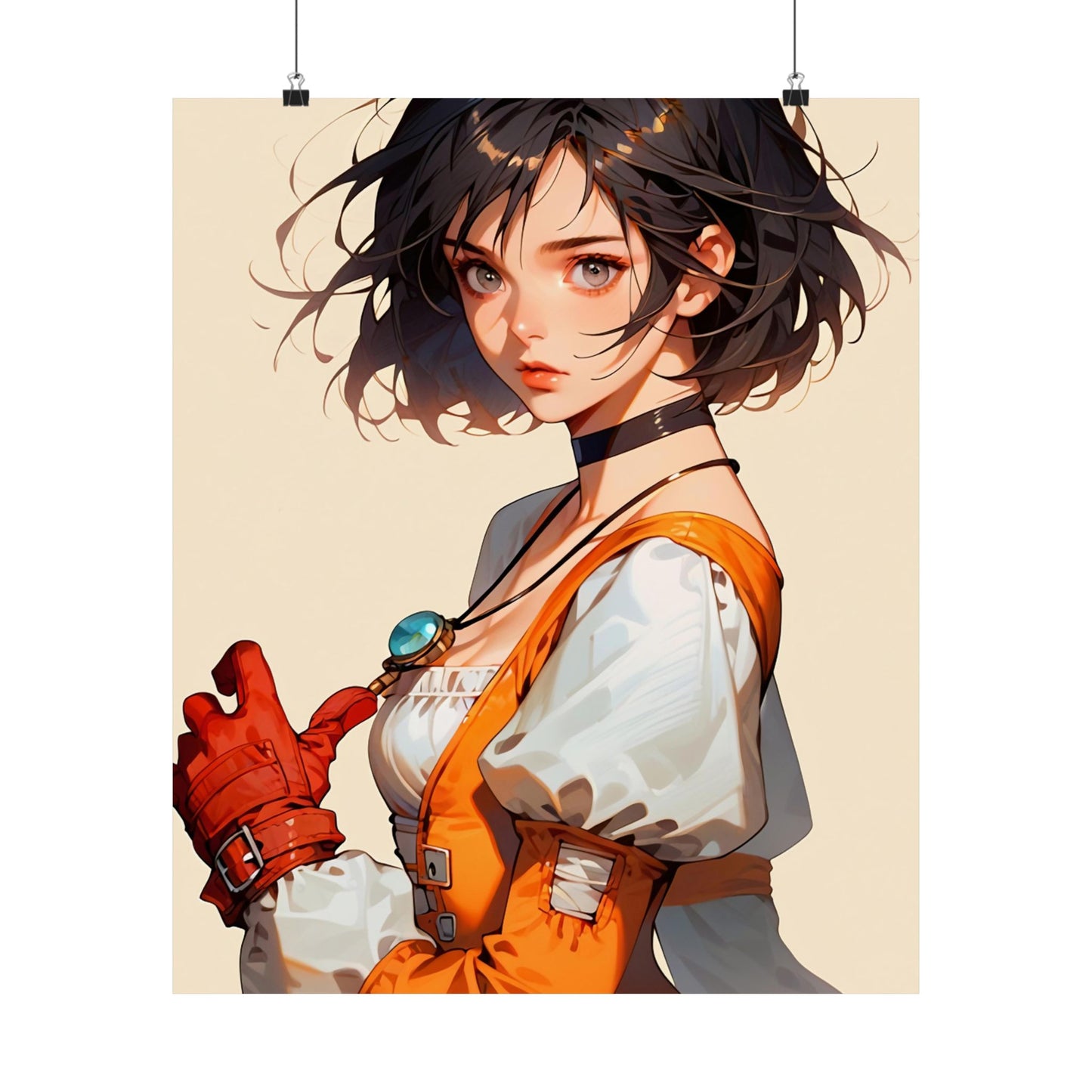 Princess Garnet 002 Vertical Posters