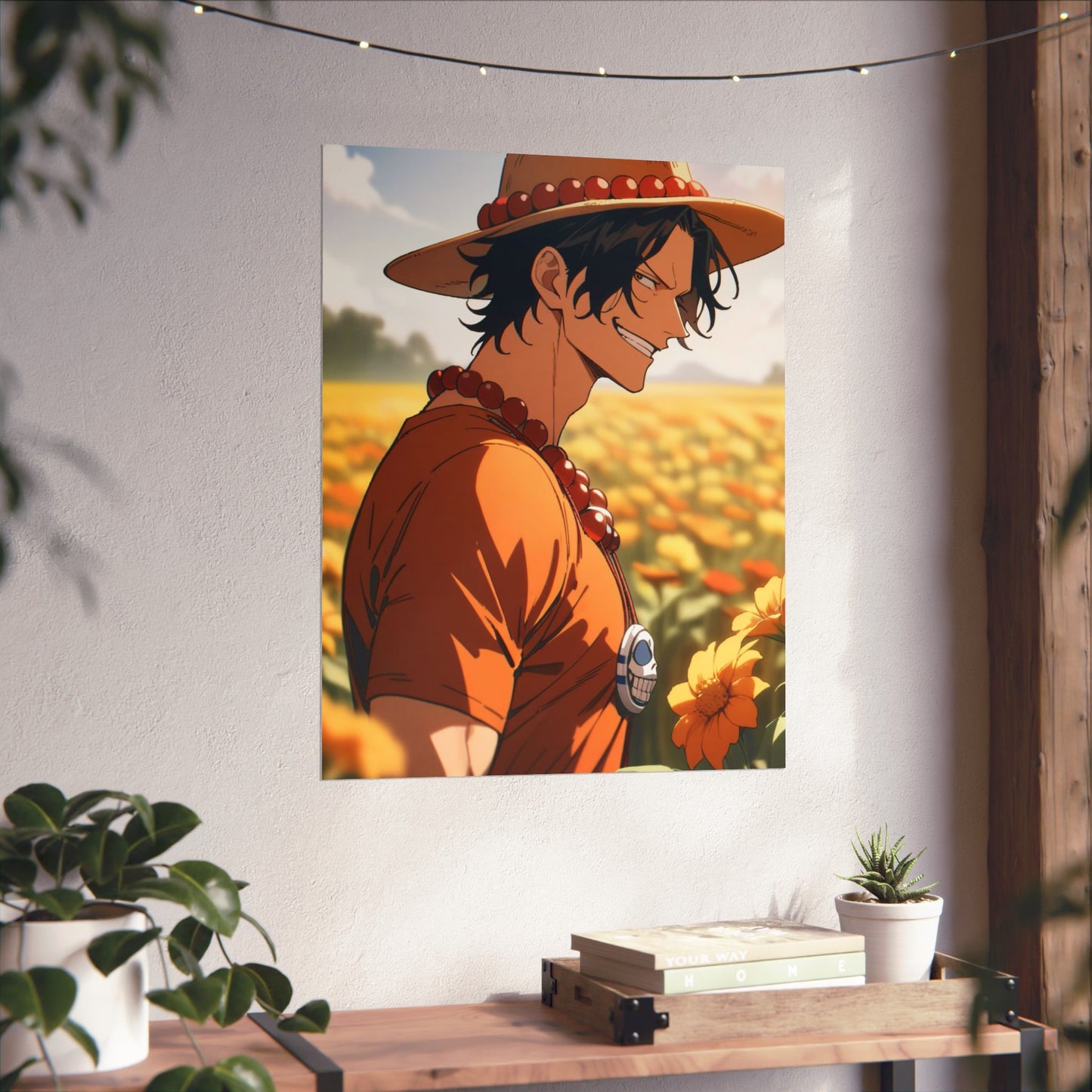 Portgas D. Ace 001 Vertical Posters