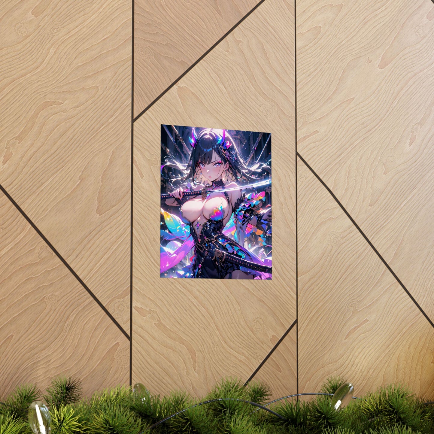 Luminous Allure Vertical Posters