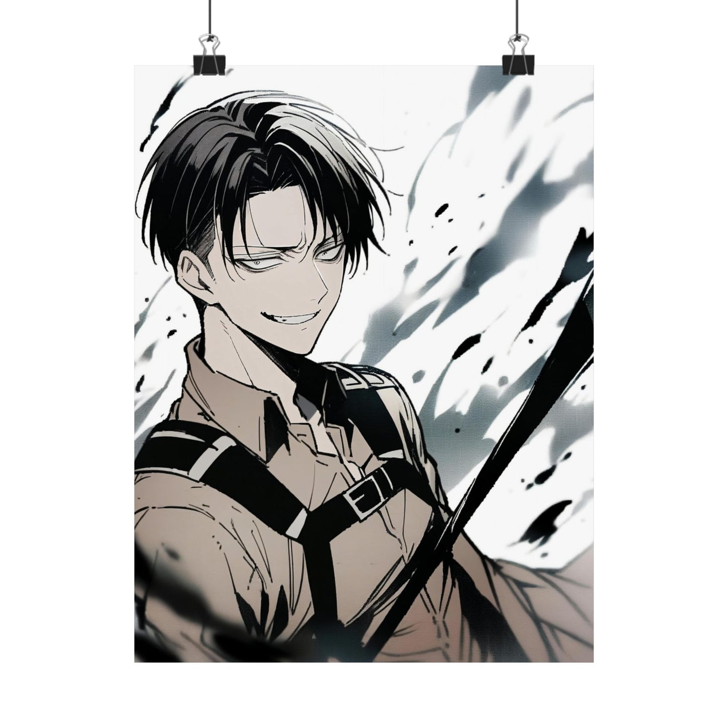 Captain Levi 001 Vertical Posters