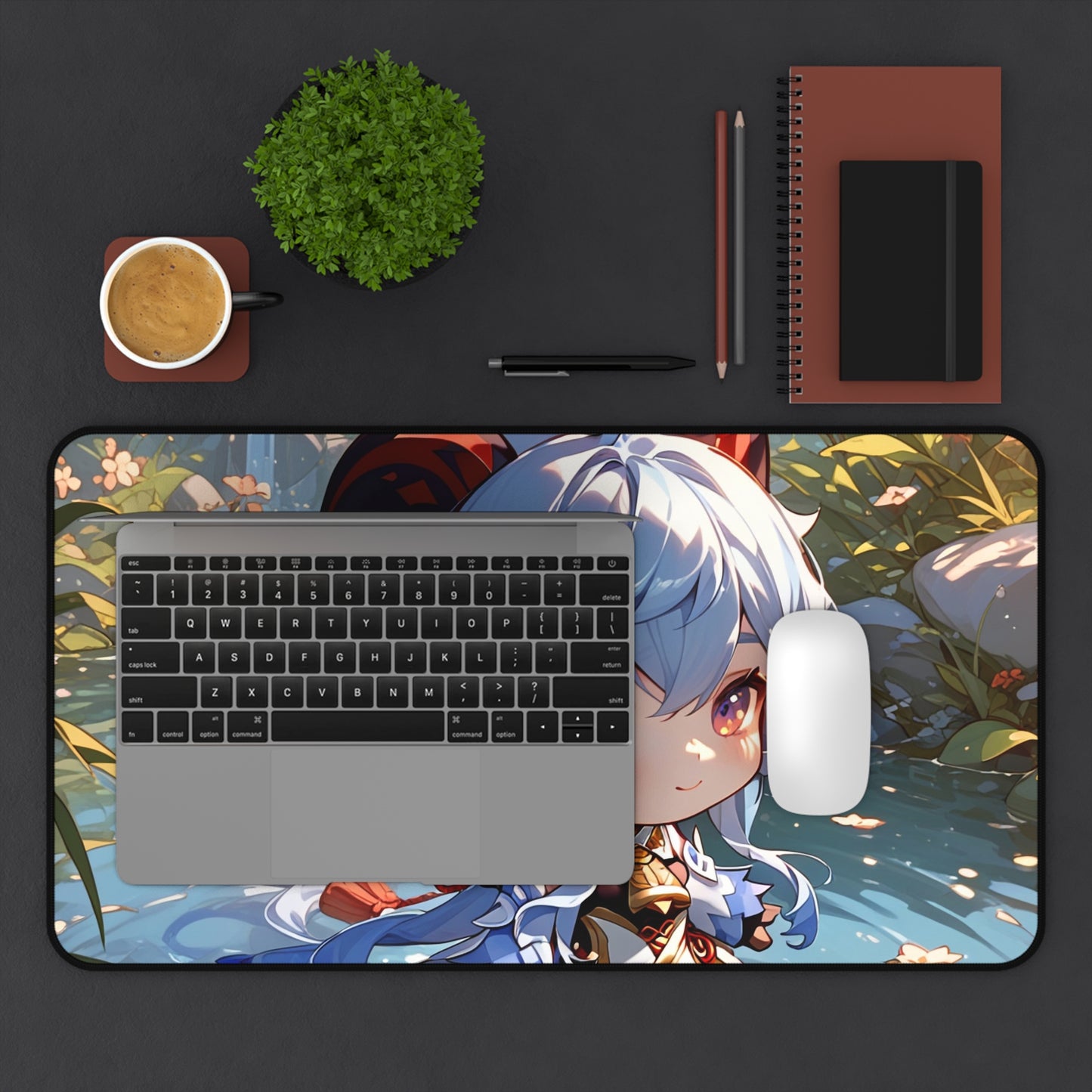 Chibi Ganyu Desk Mat