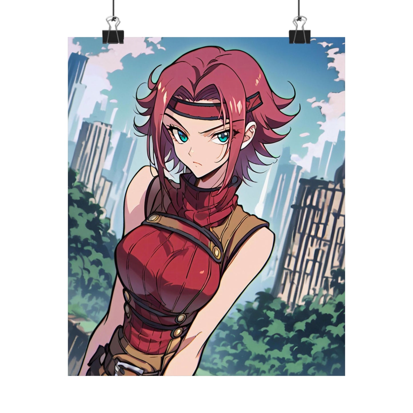 Kallen Kozuki Matte Vertical Posters