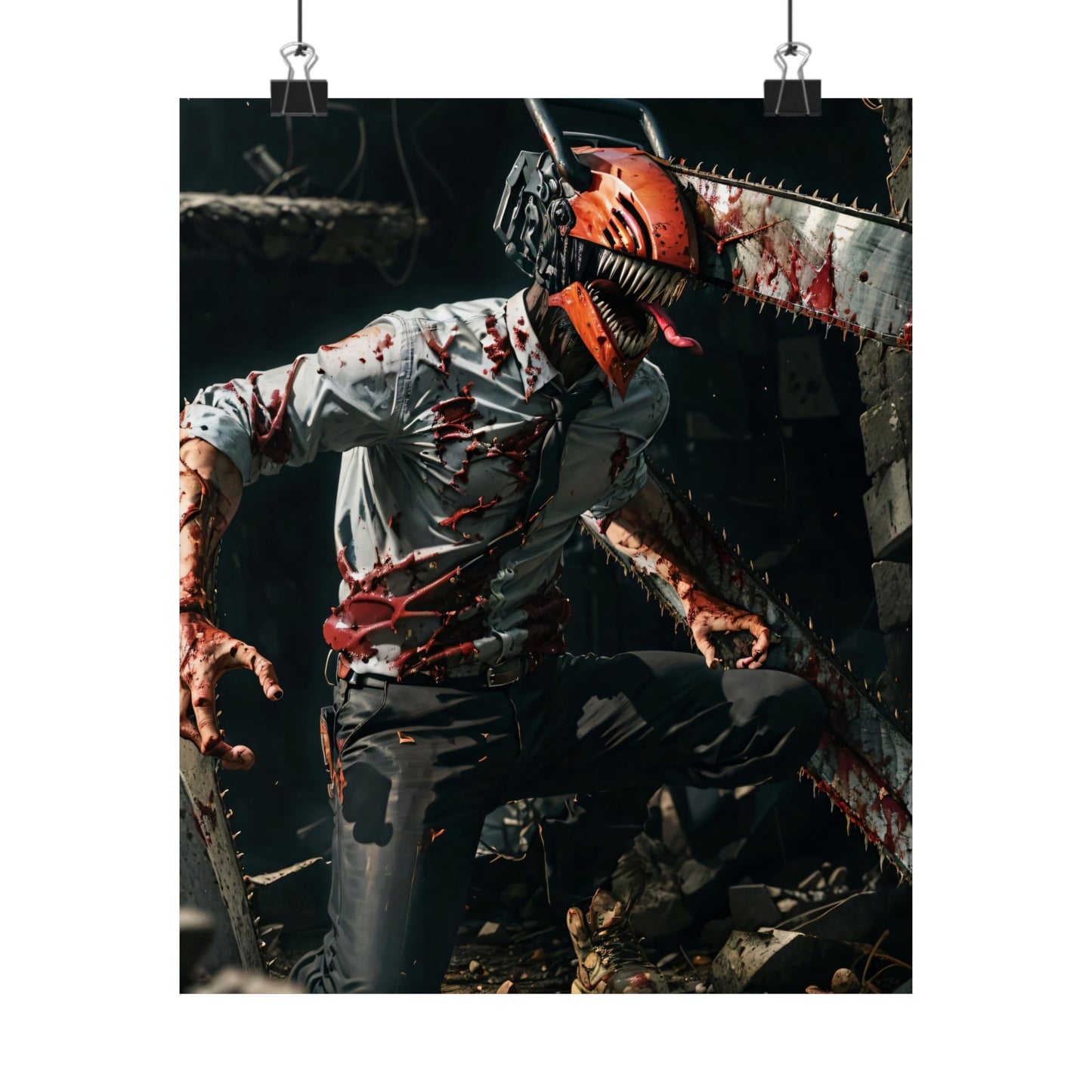 Chainsaw Man 003 Matte Vertical Posters