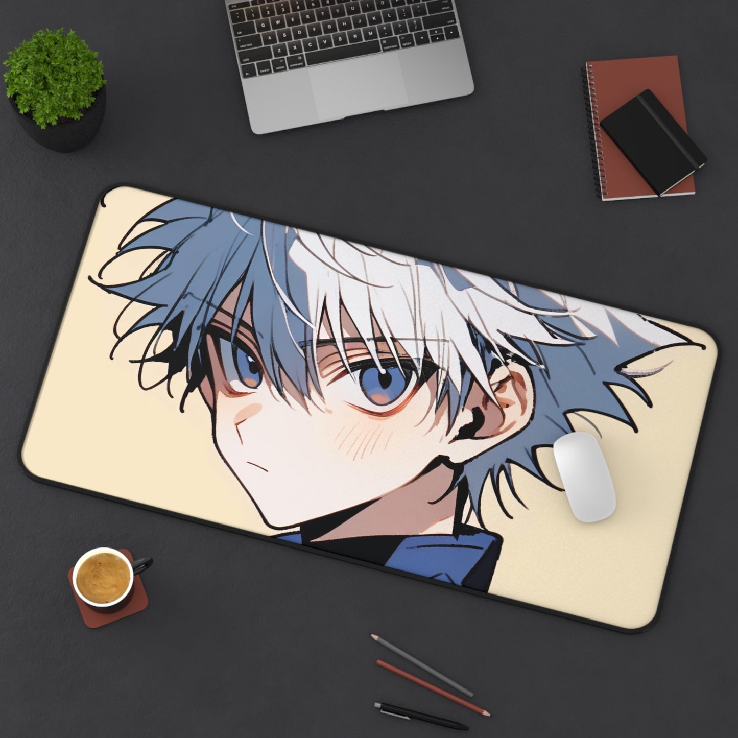 Killua Zoldyck 002 Desk Mat