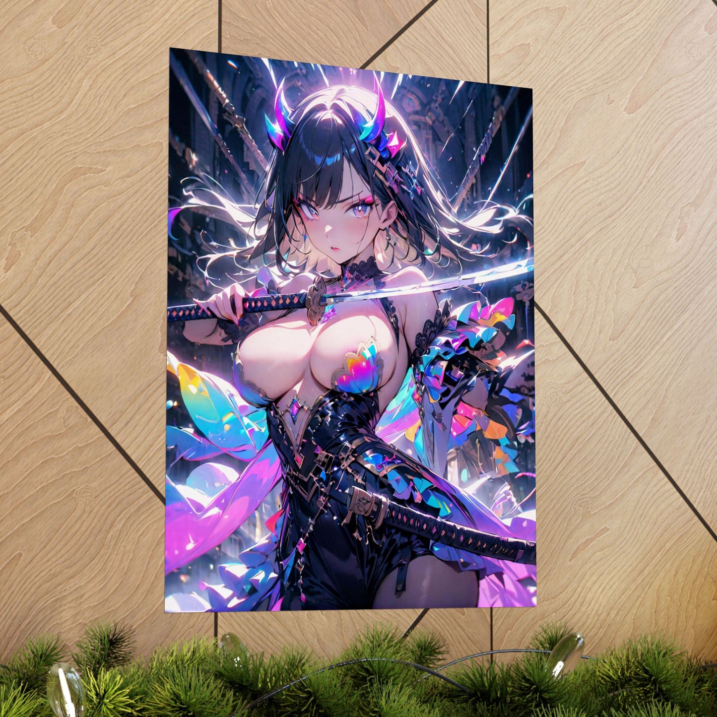 Luminous Allure Vertical Posters