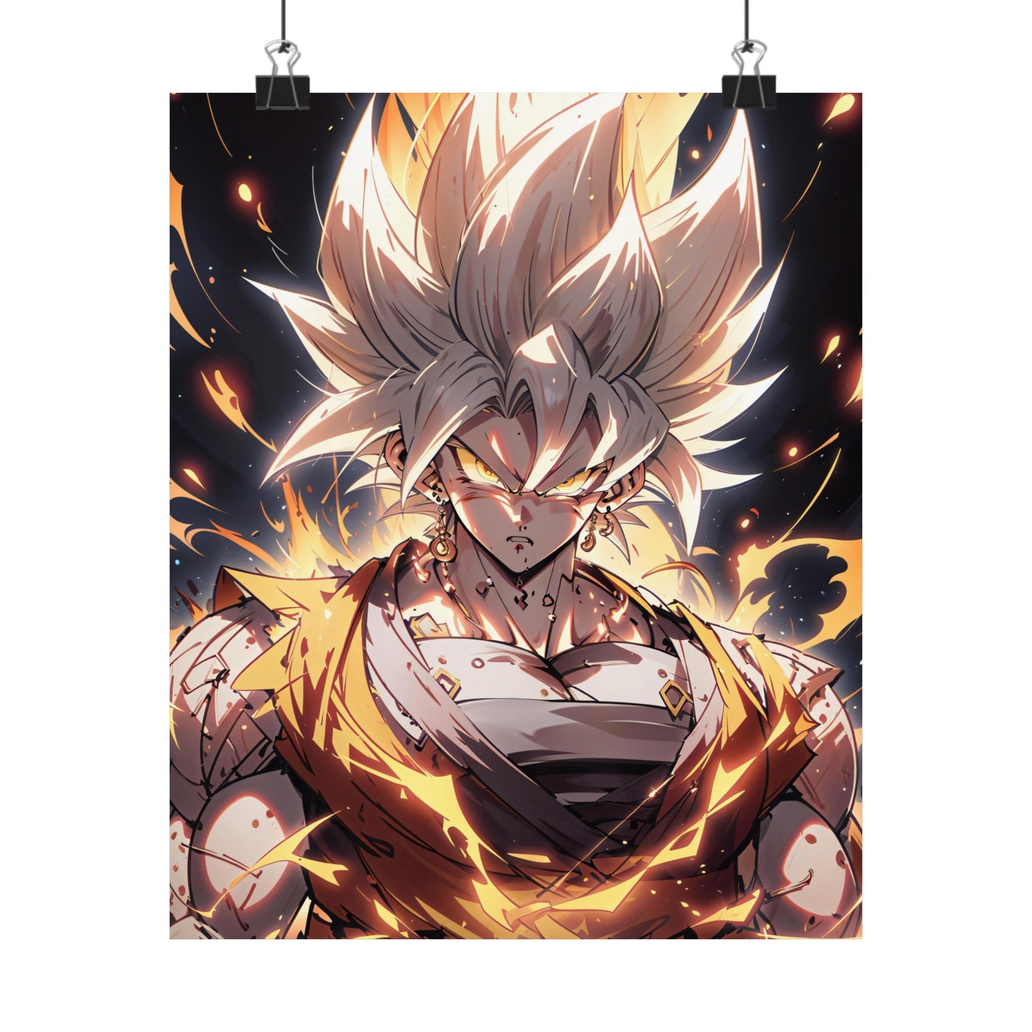 Goku 002 Matte Vertical Posters