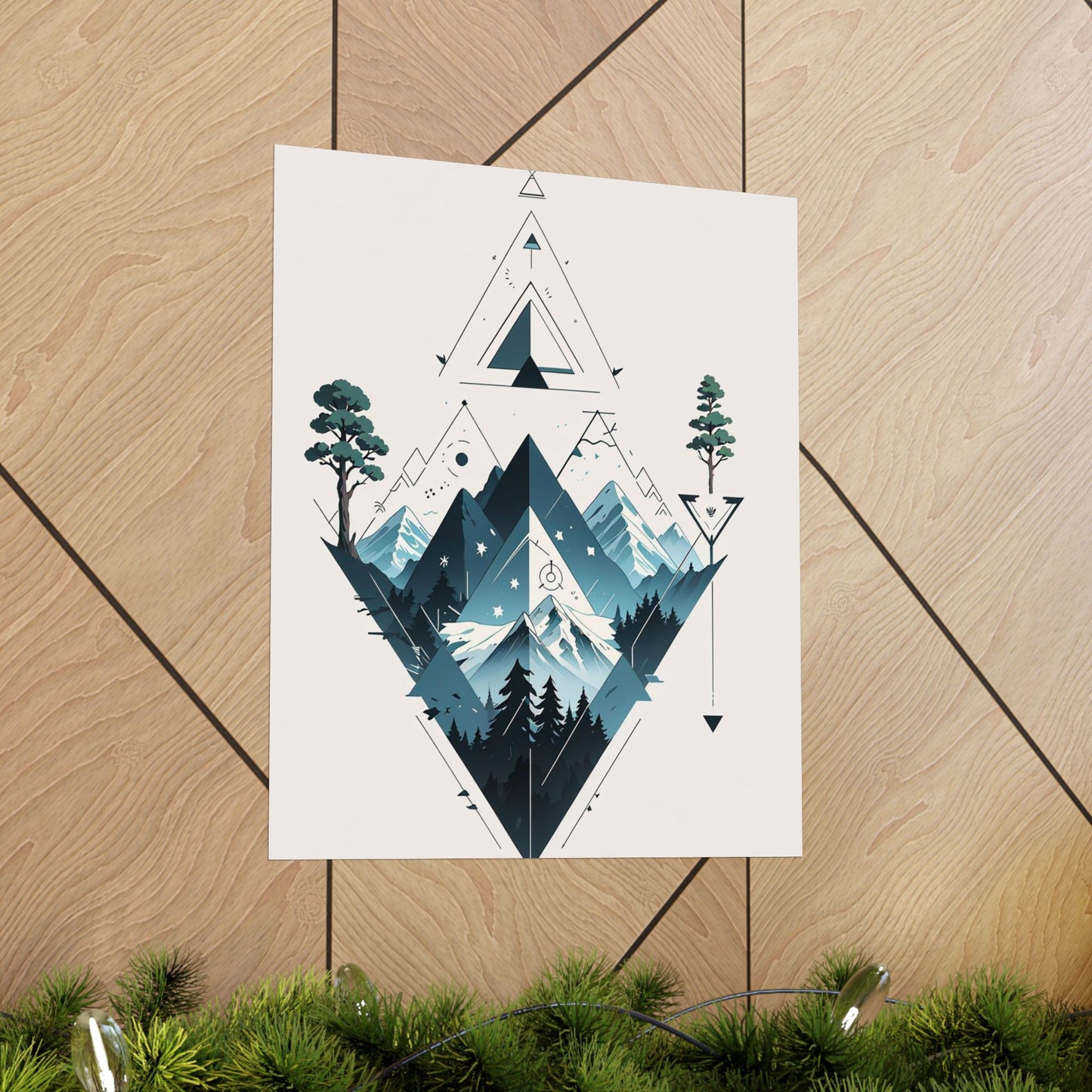 Mystic Peaks Vertical Posters