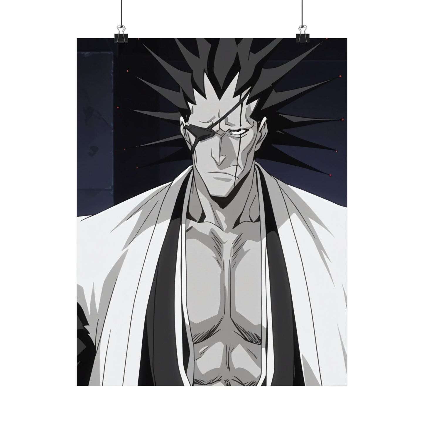 Zaraki Kenpachi 002 Vertical Posters